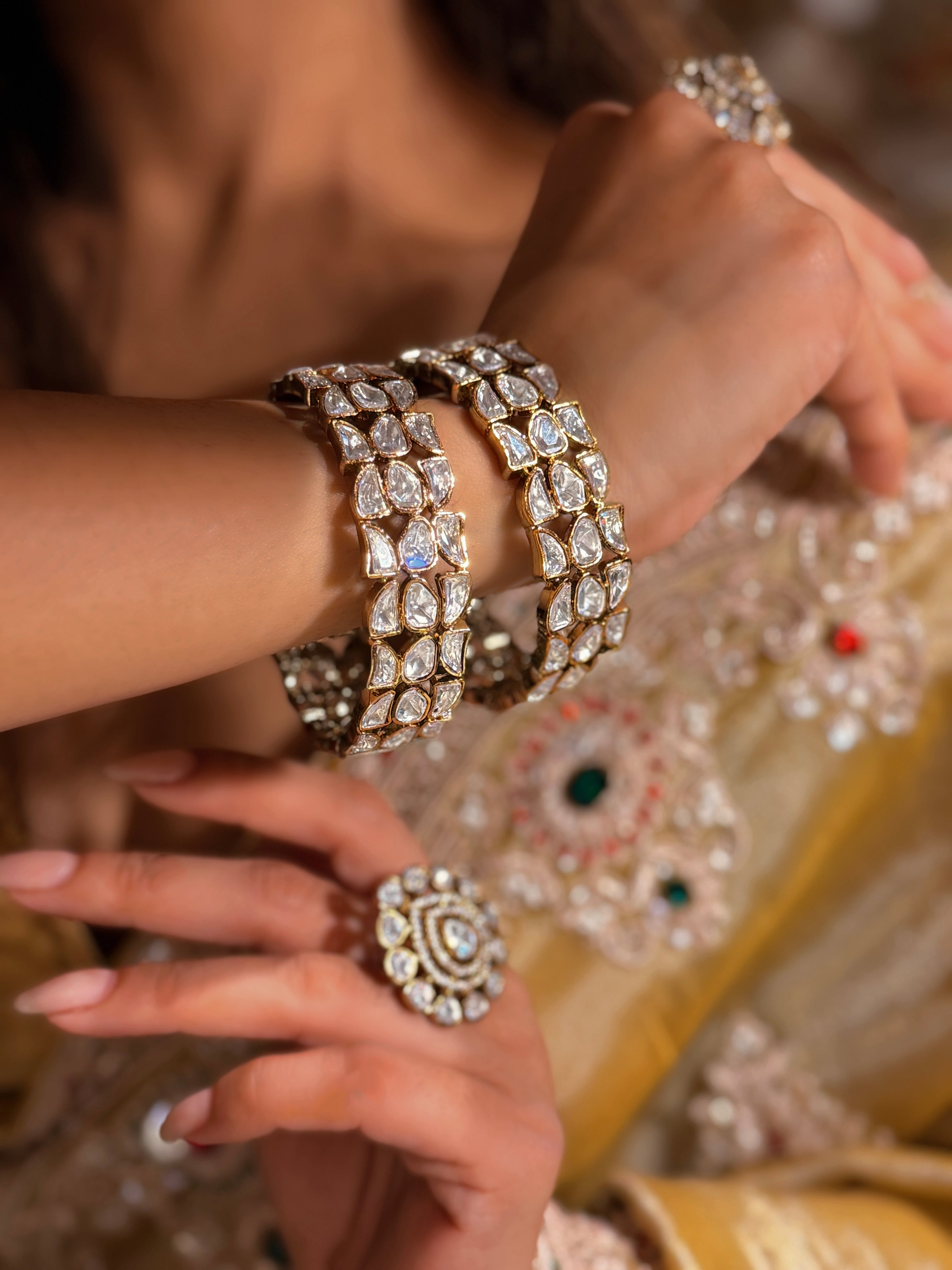 Surbhi Moissanite Bangle