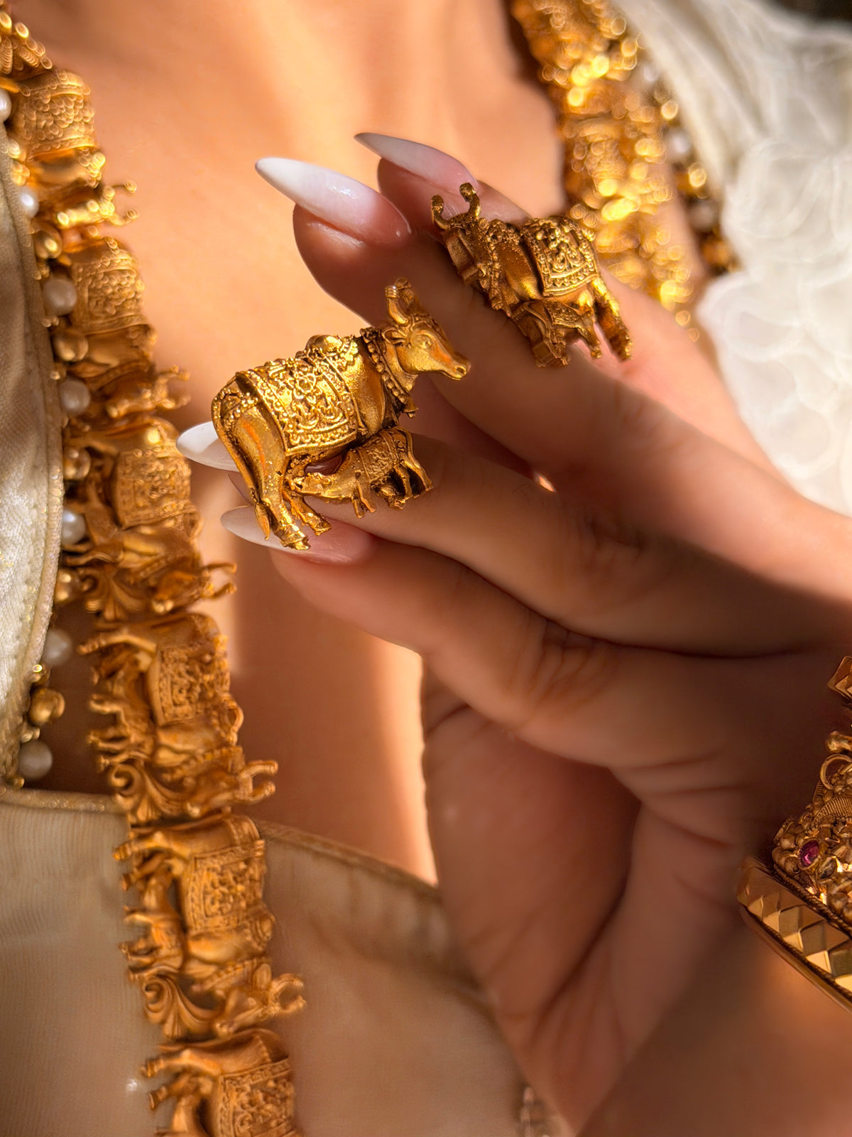 Nandipriya Rajwadi Necklace