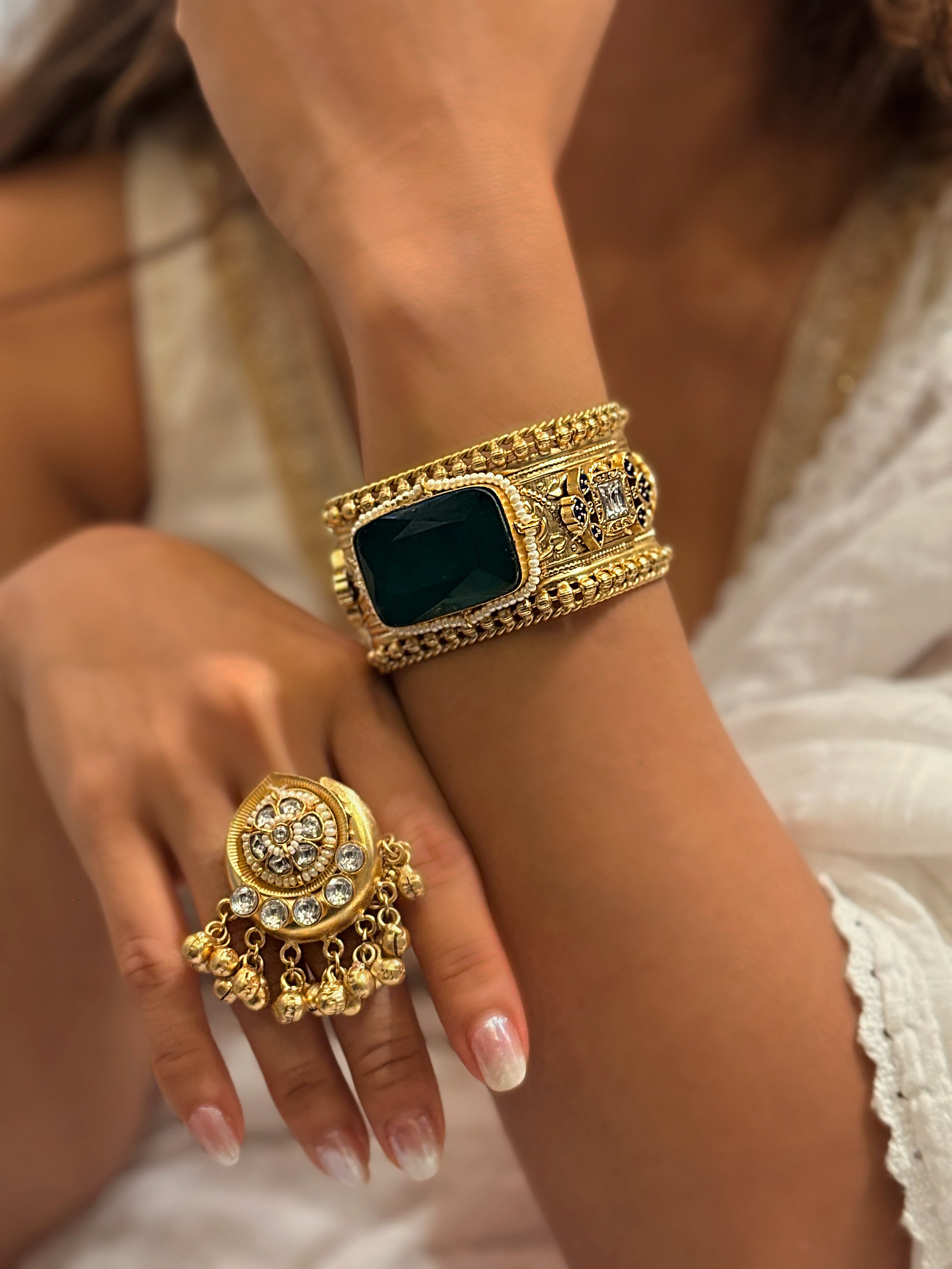 Emerald Elegance Bracelet