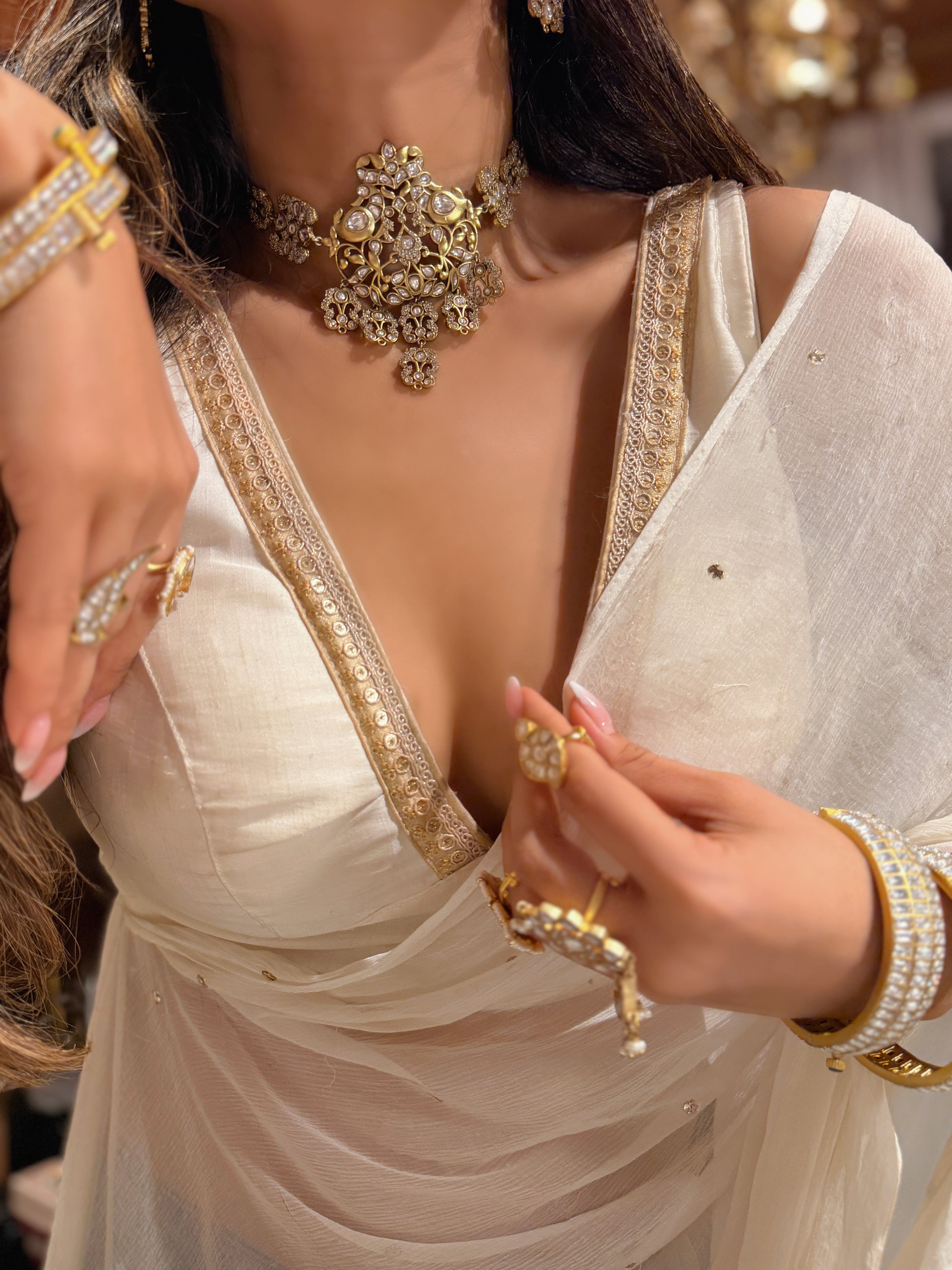 Tridha neck-piece-Mahira