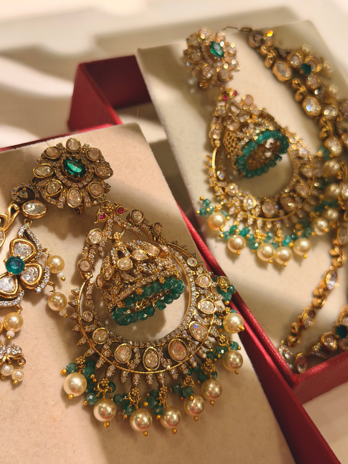Revti gold plated jhumka