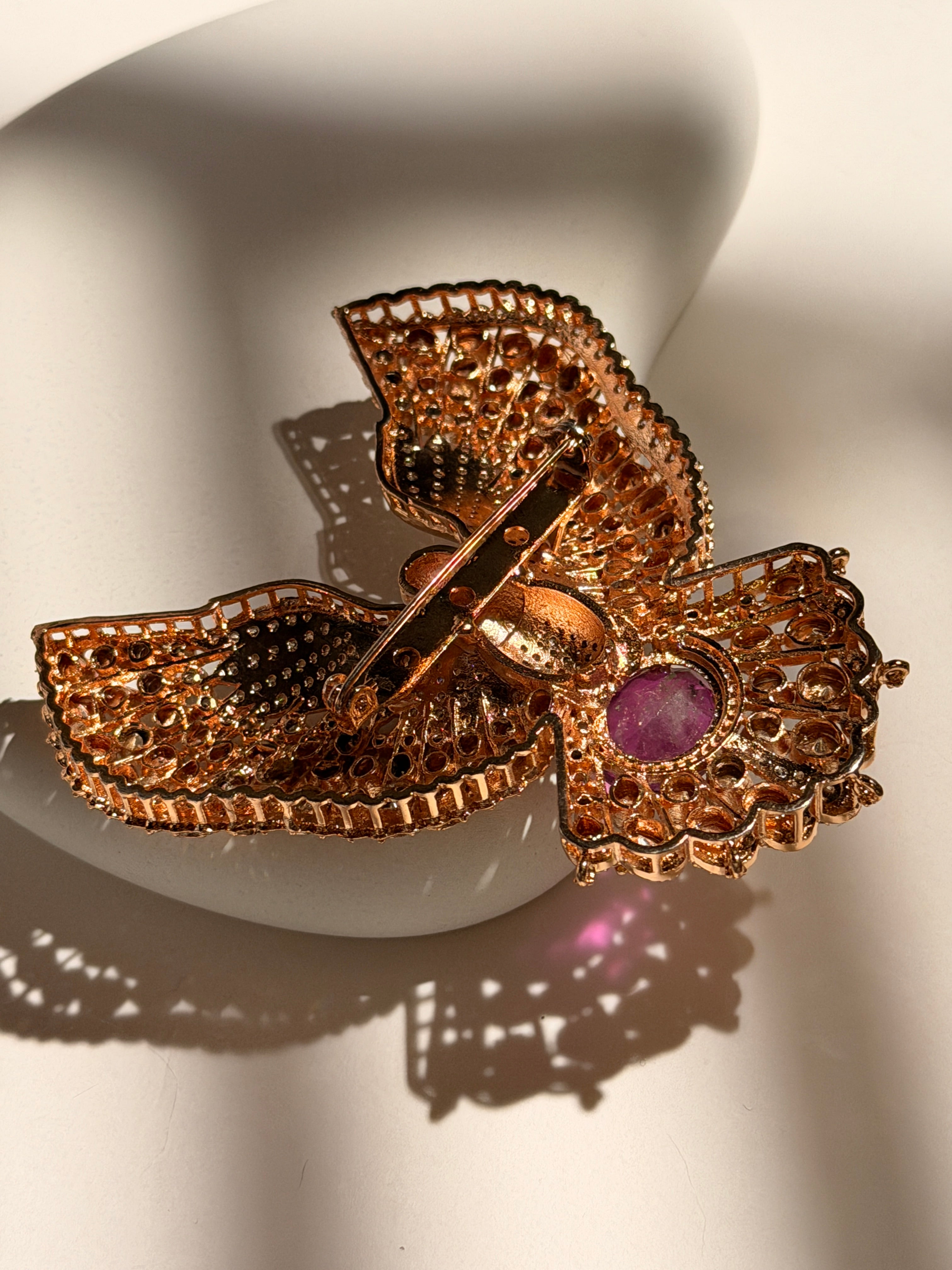 Eagle Worn Brooch