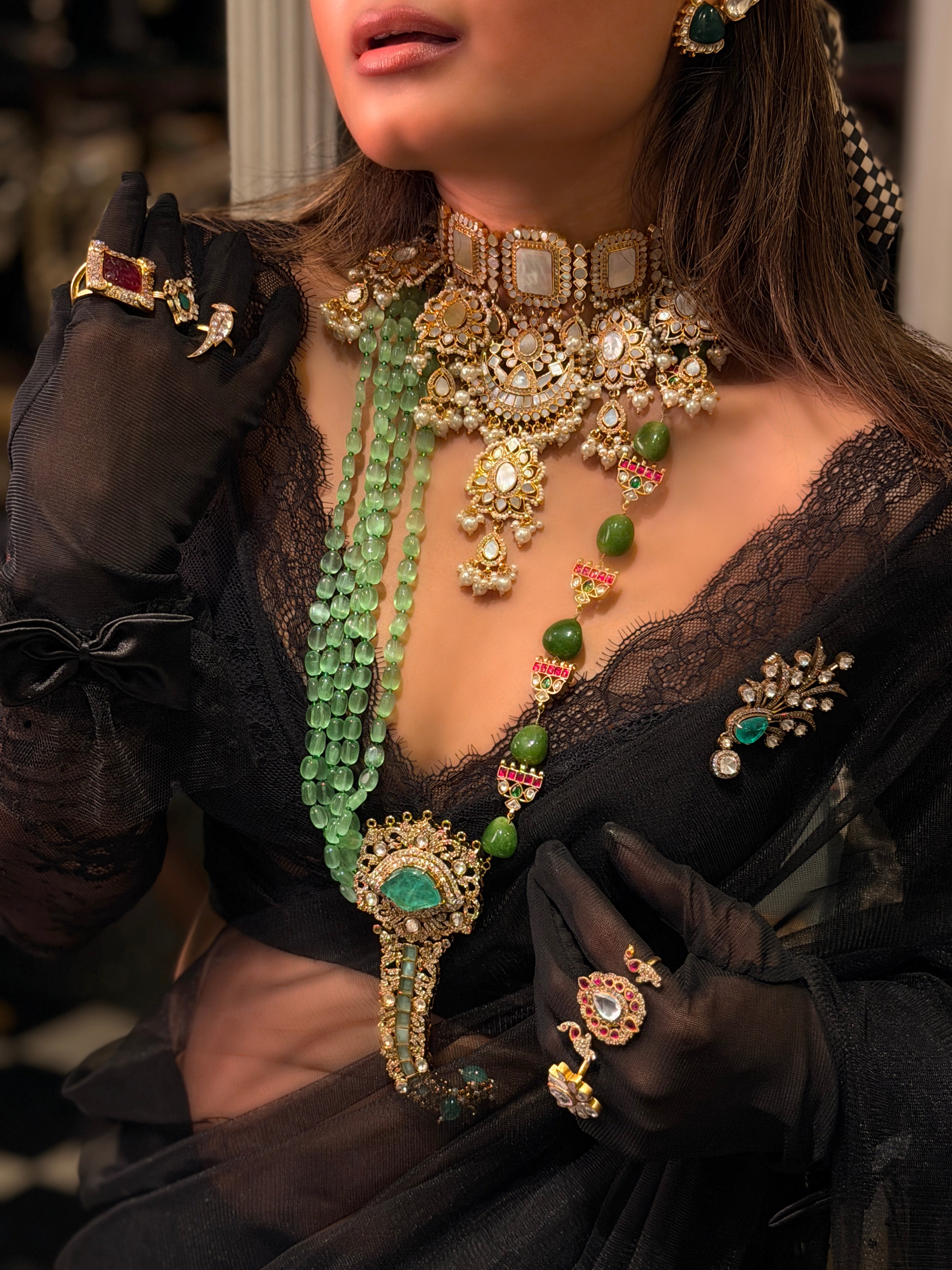 Ranjha Multi strand Necklace
