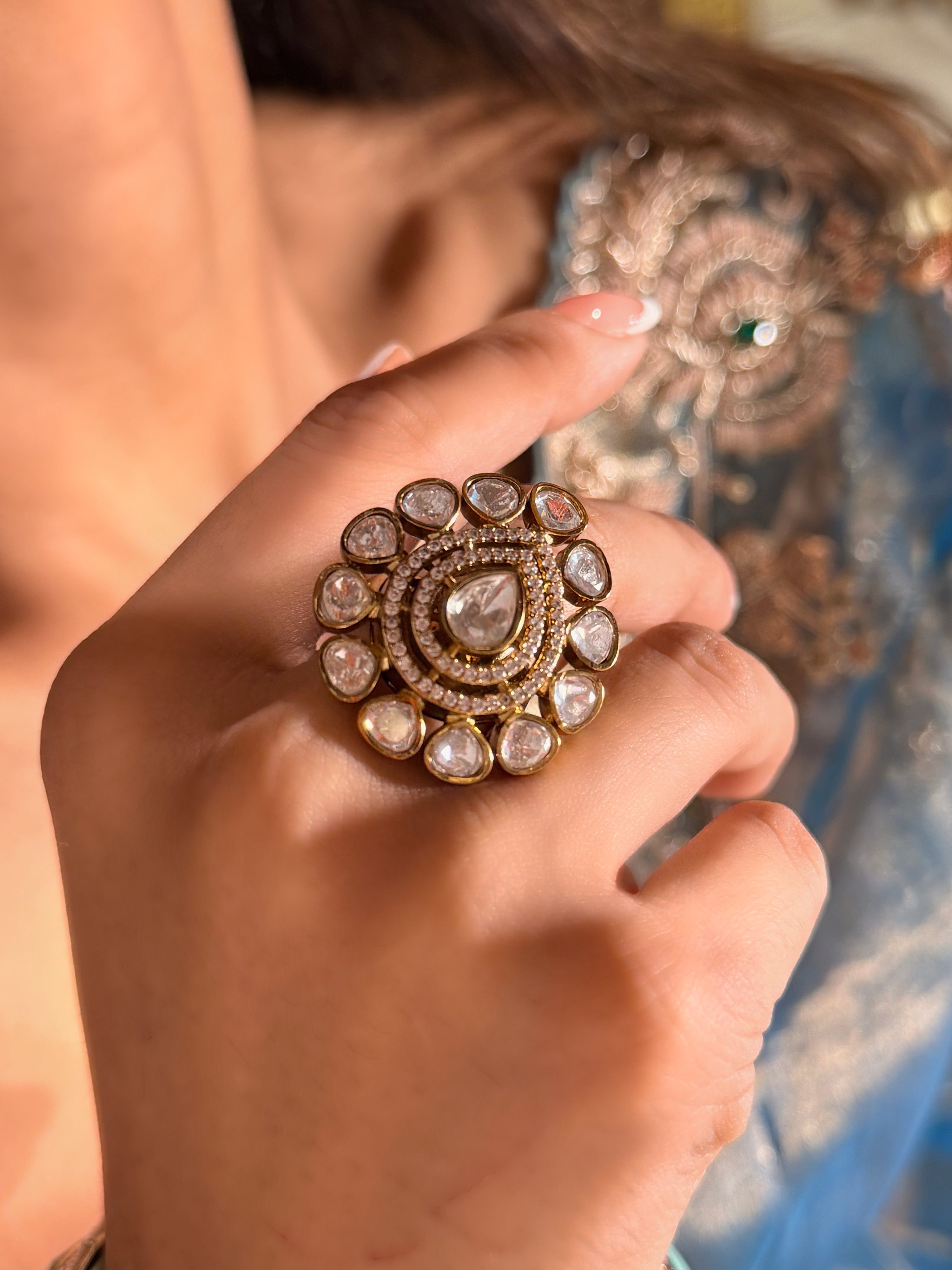 Smriti Polki Ring