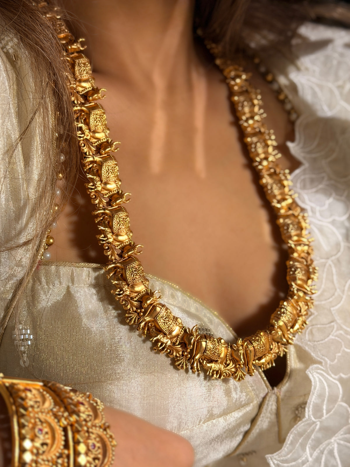 Nandipriya Rajwadi Necklace