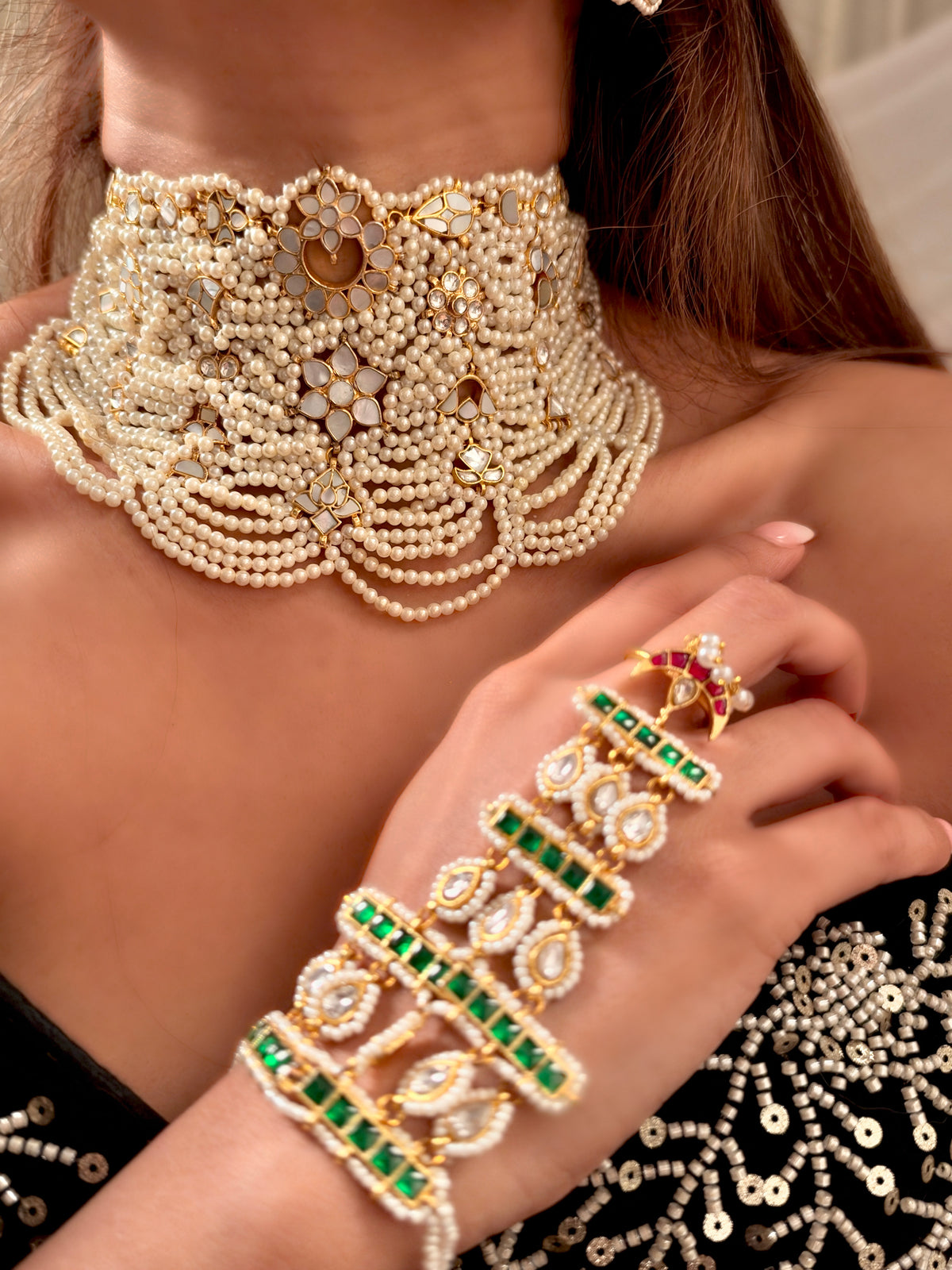 Mohanmaal M.O.P. Ethnic  Necklace
