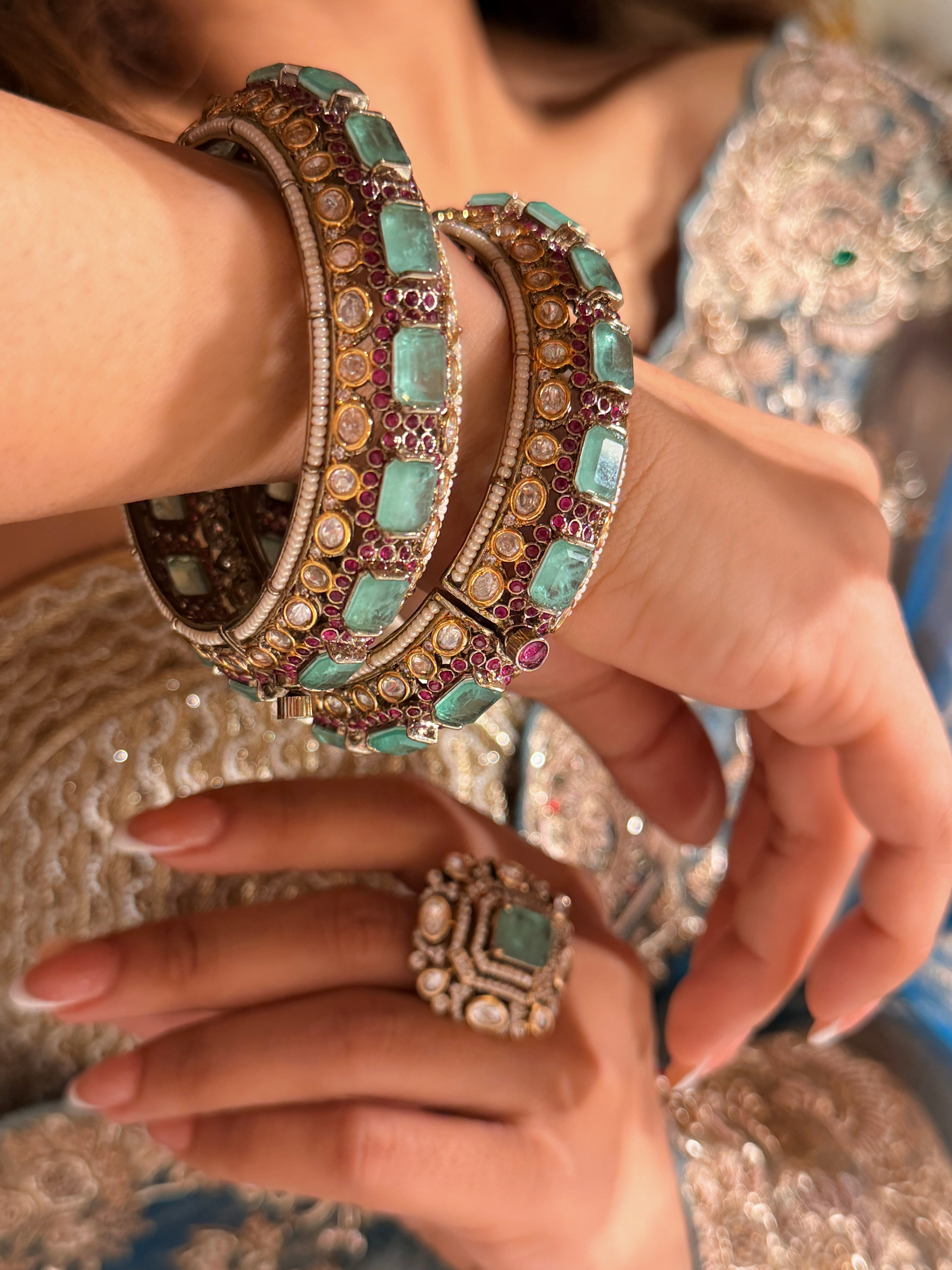 Taniya Mint Bangle