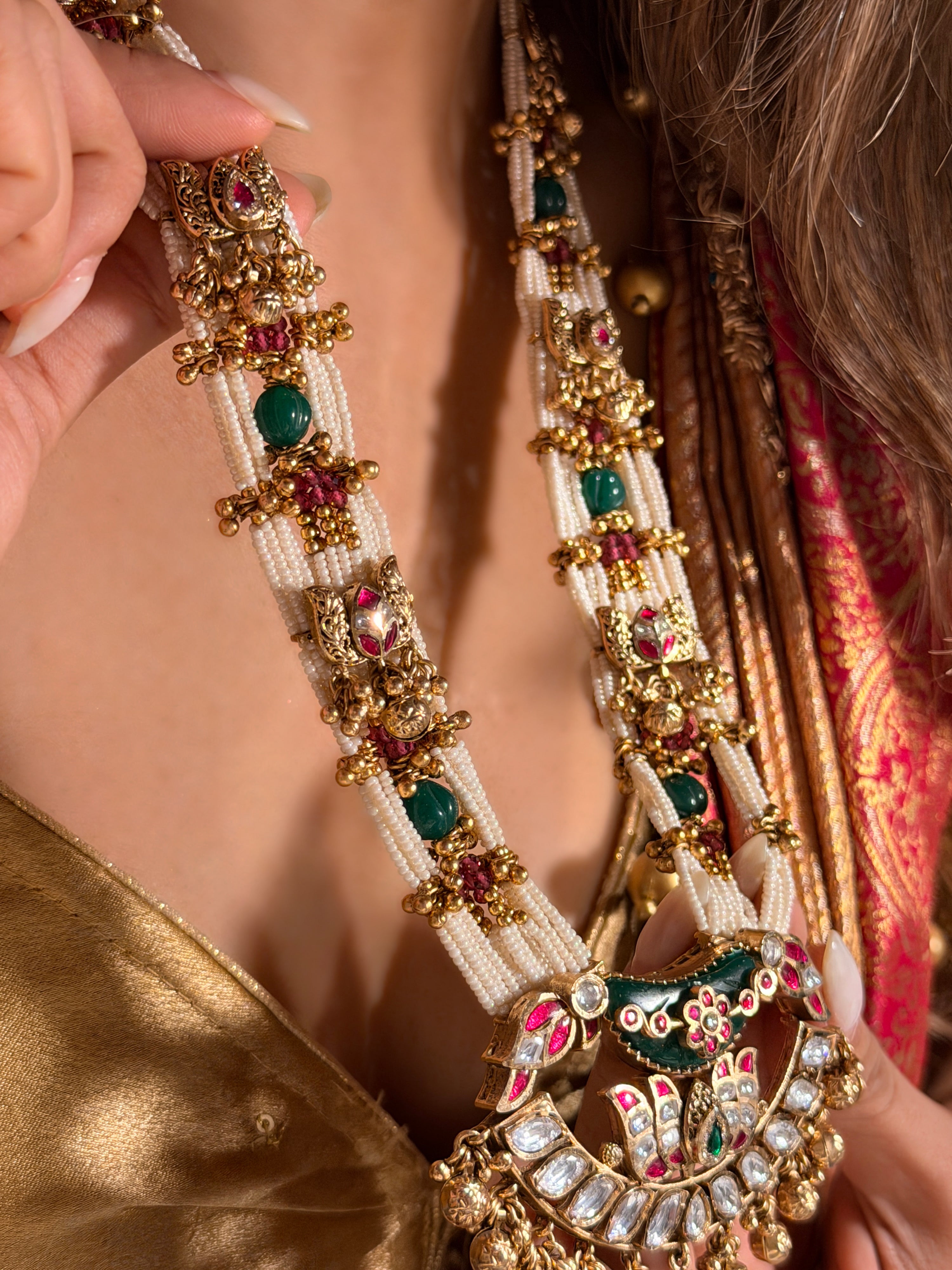 Madhubani Royale Rajwadi Necklace