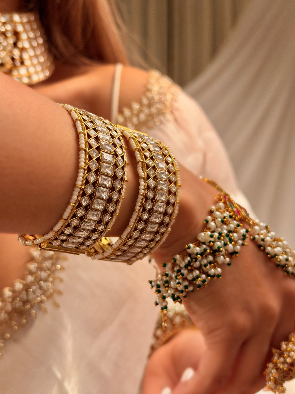 Sammohini jadau bangle