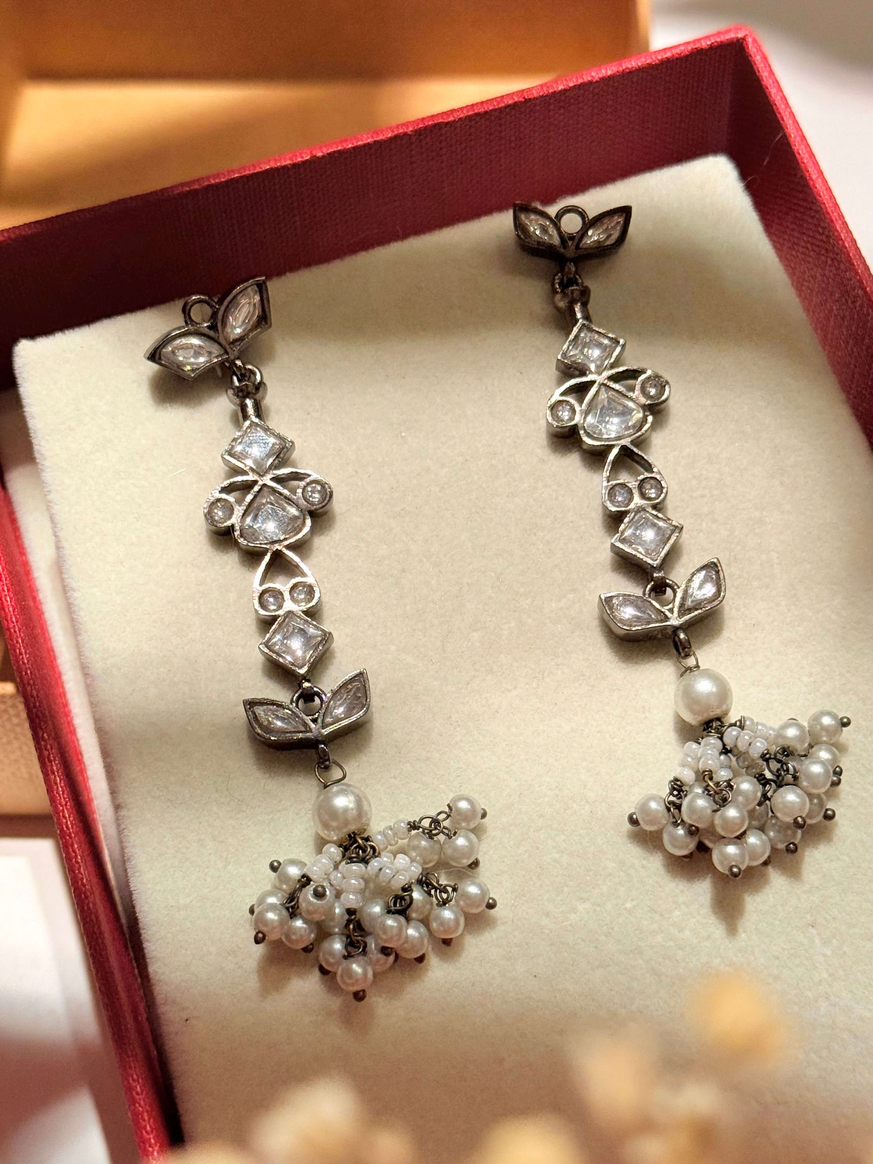 Dainty polki Earring