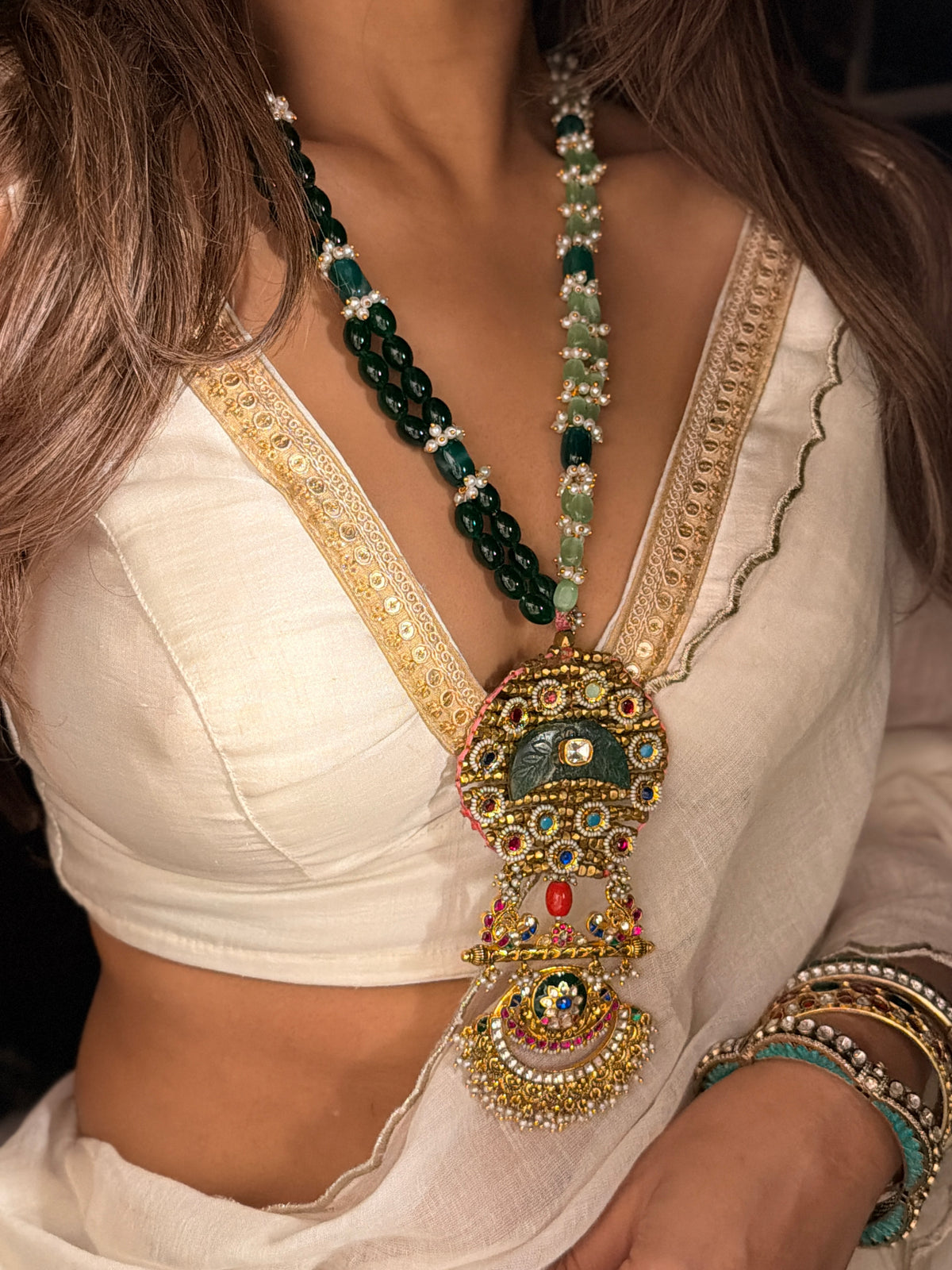 Smritishree Jadau Haar