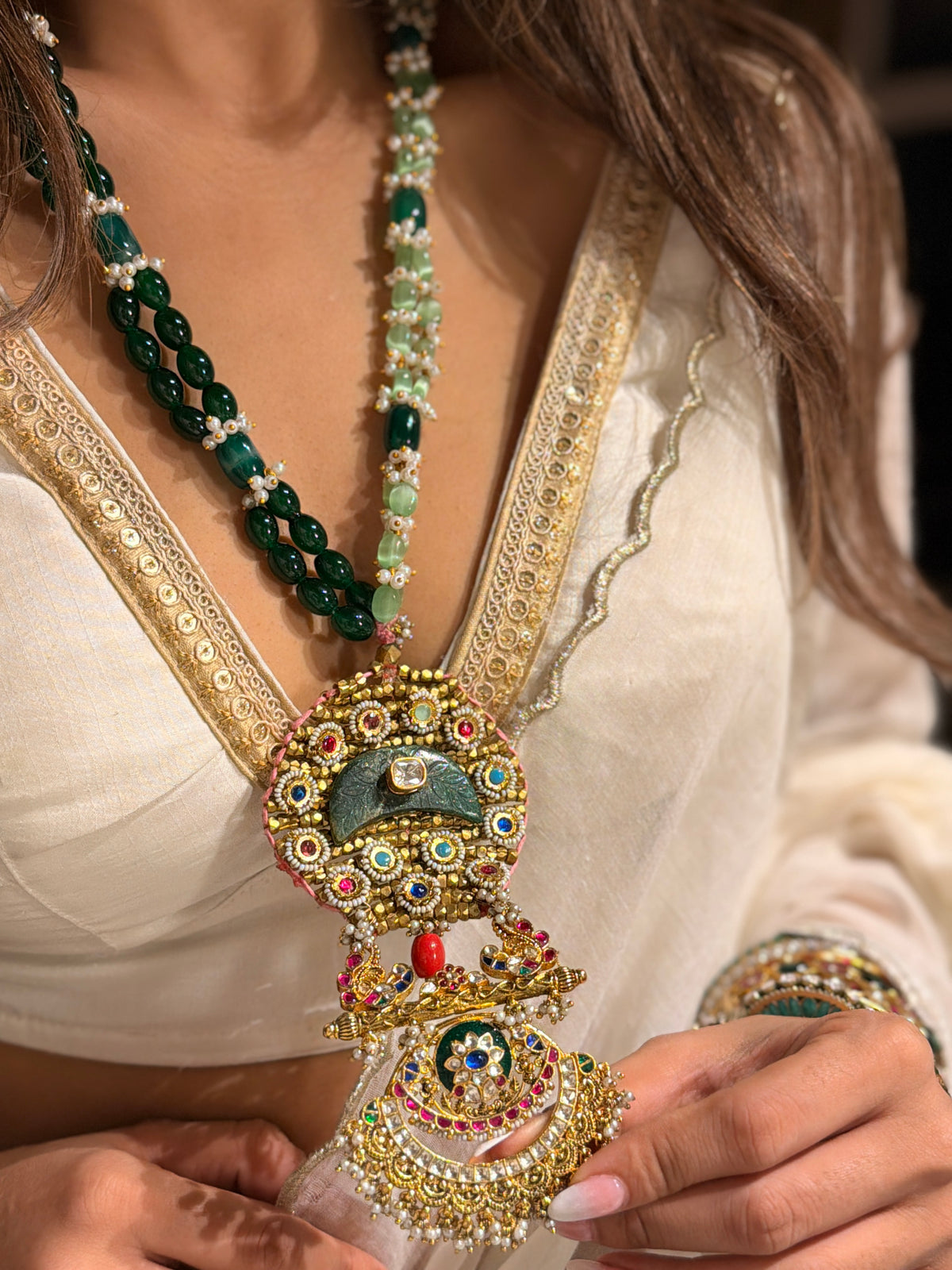 Smritishree Jadau Haar