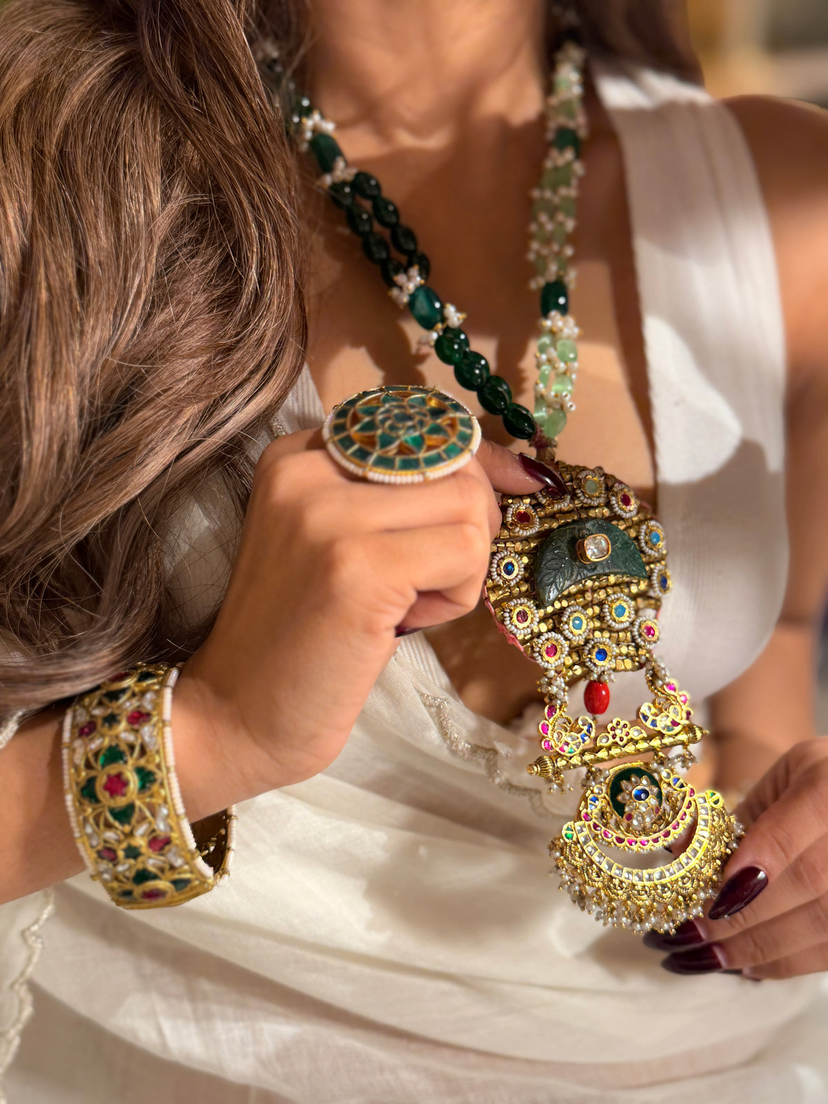 Smritishree Jadau Haar