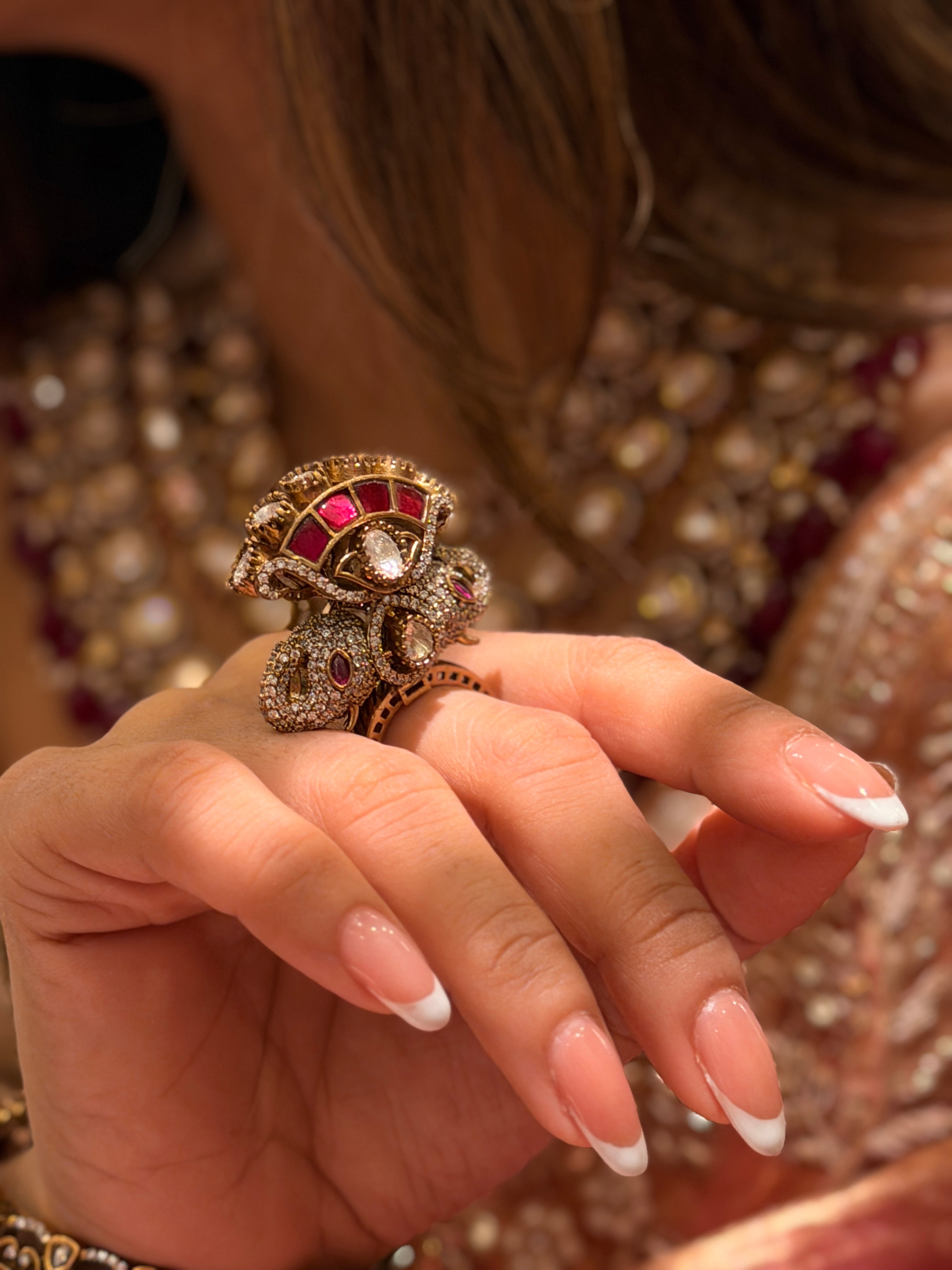Mahi Ruby Ring
