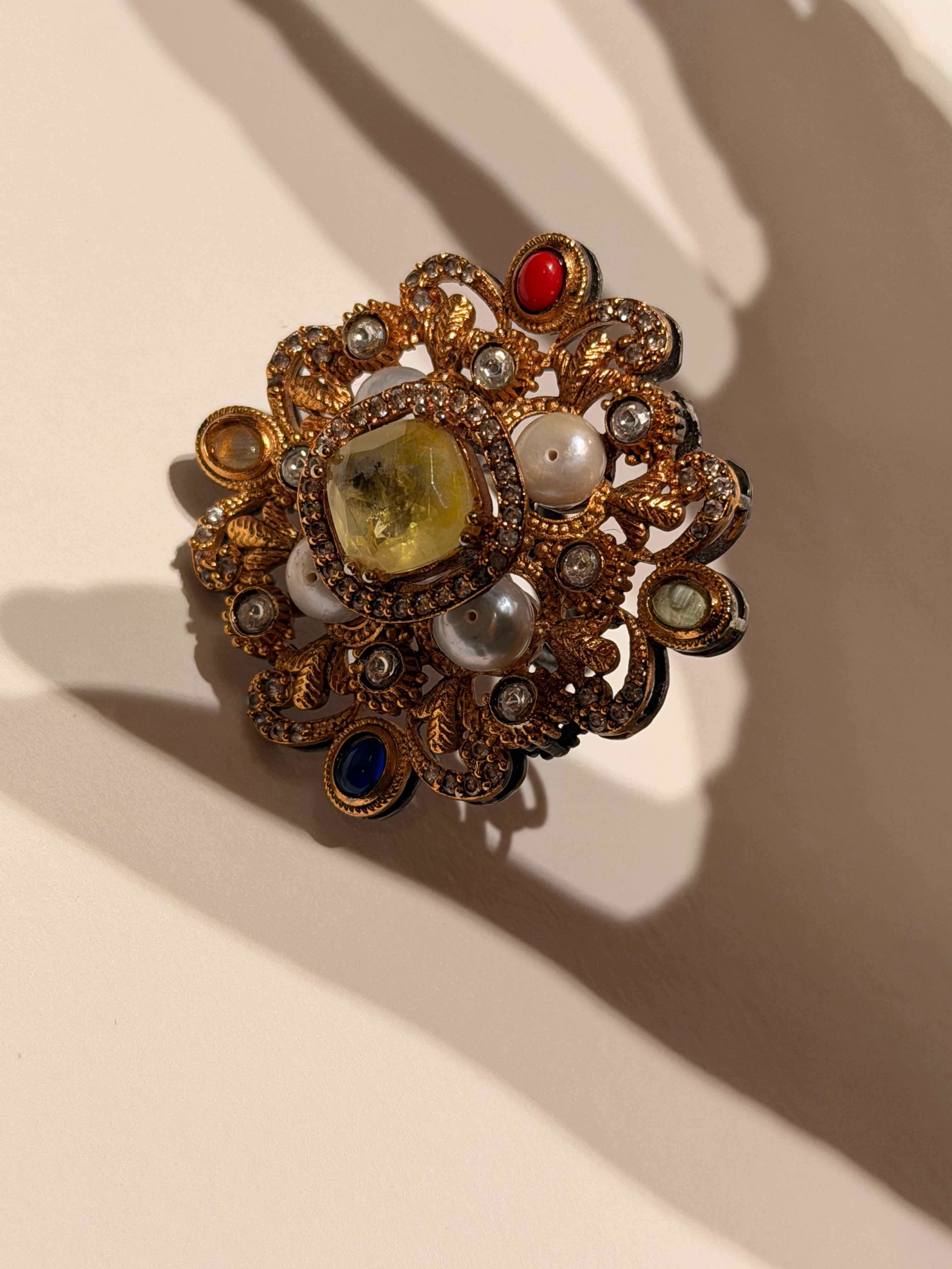 Elix citrine ring