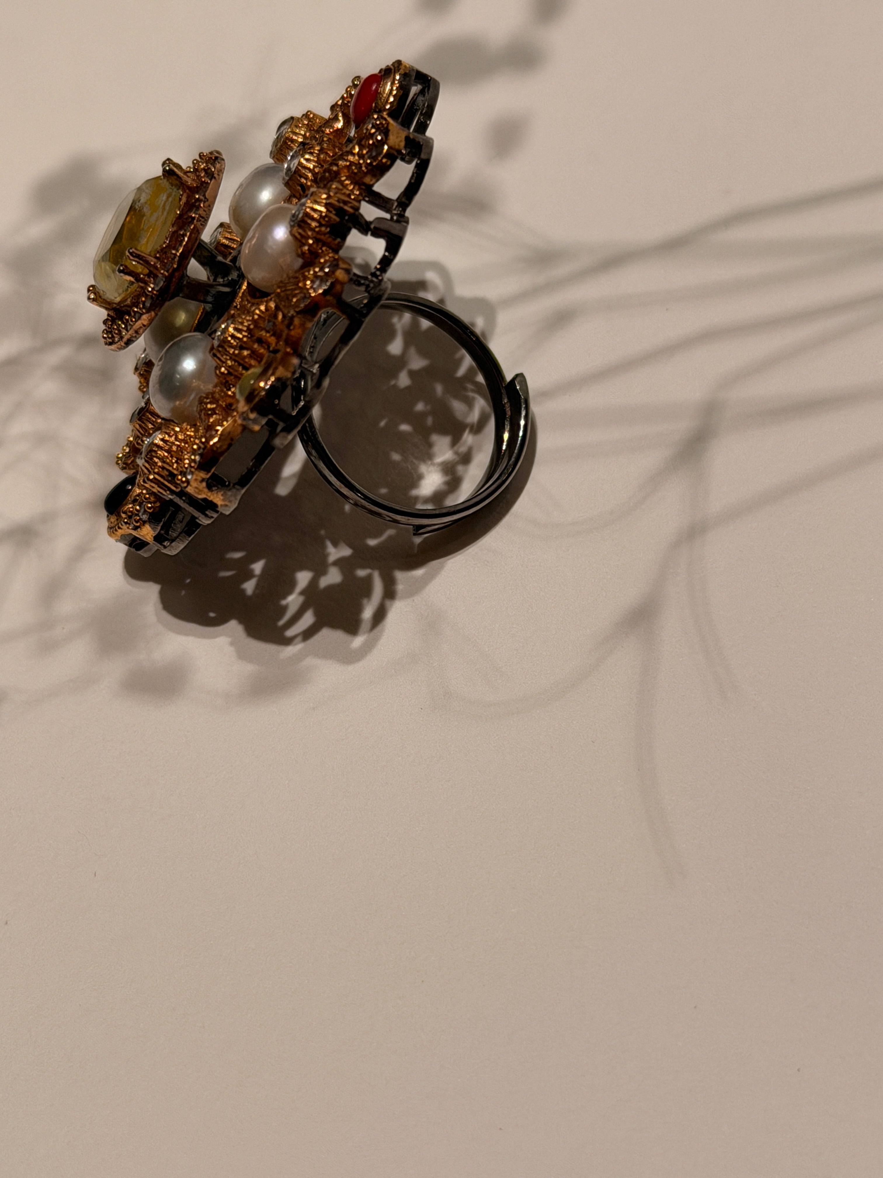 Elix citrine ring