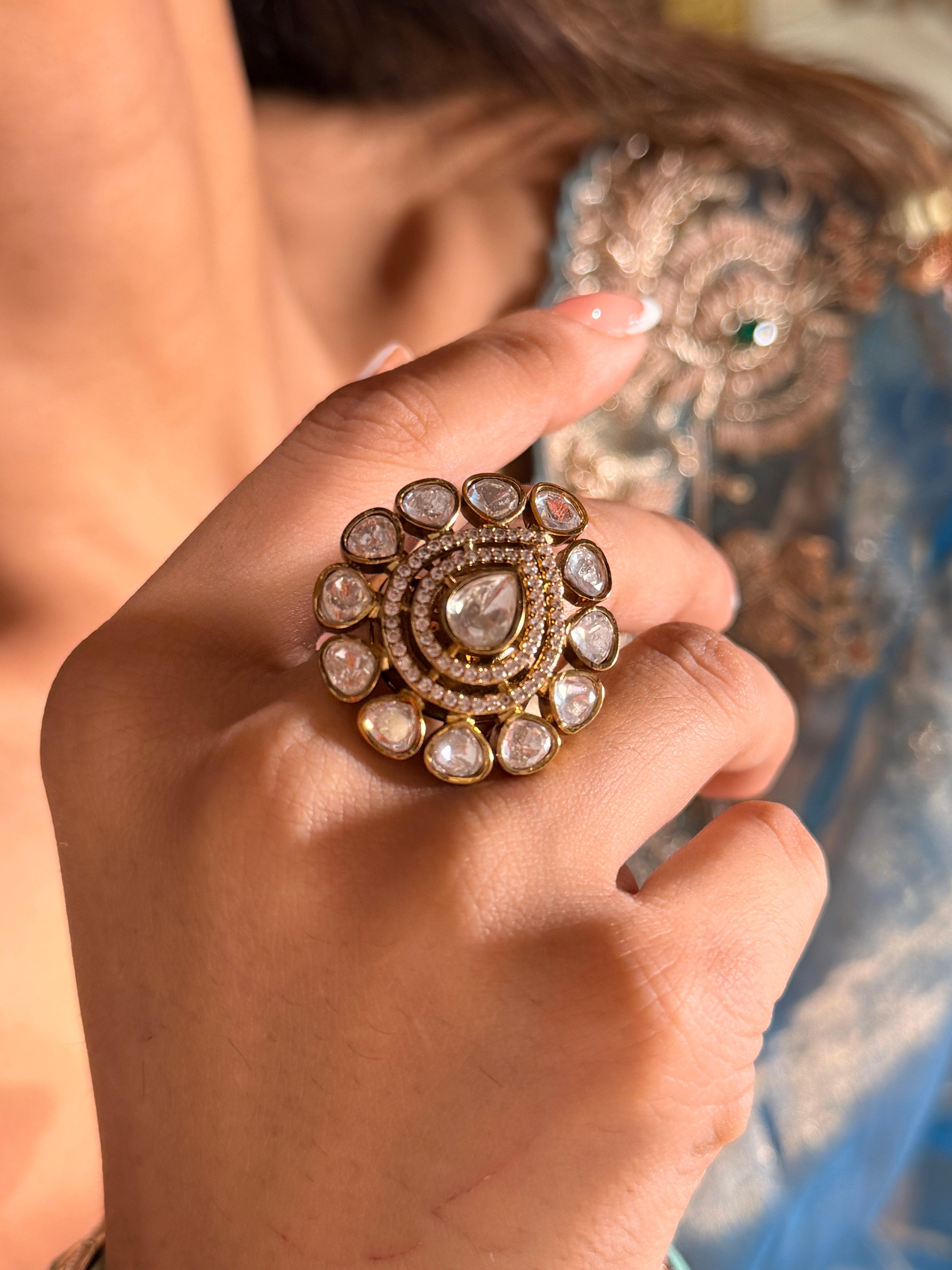 Smriti Polki Ring