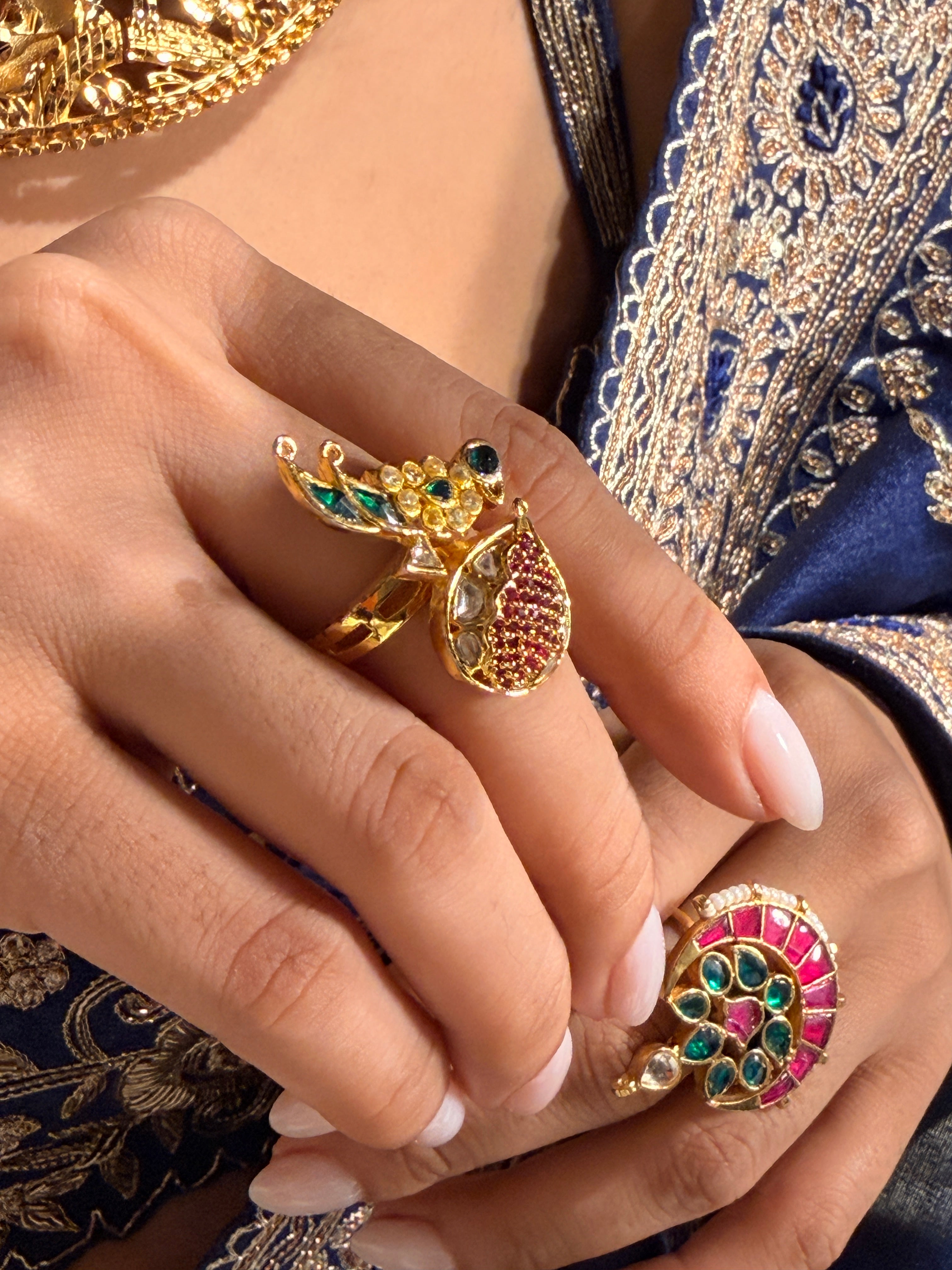 Mayur Mohini Ring