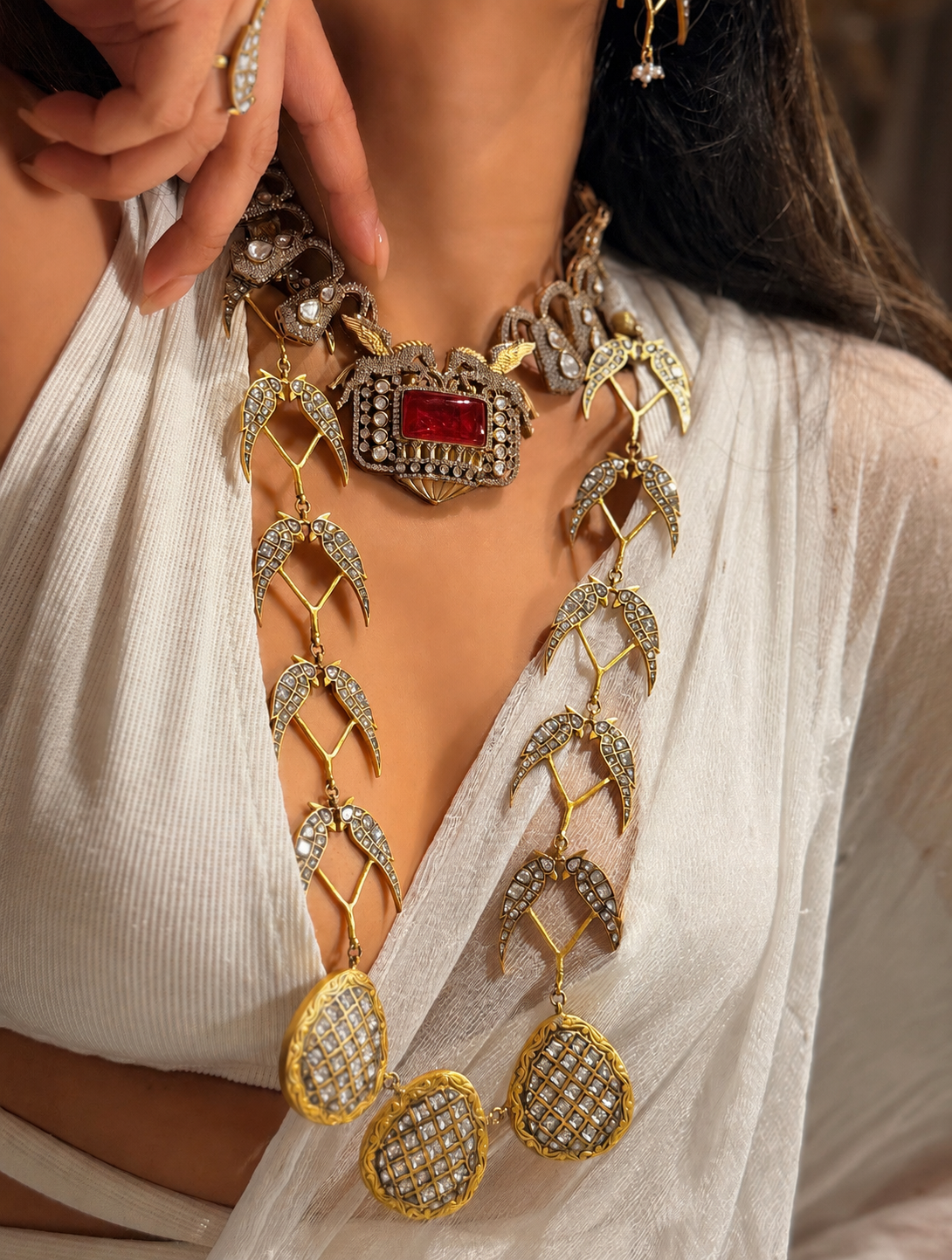 Equine Ruby Necklace