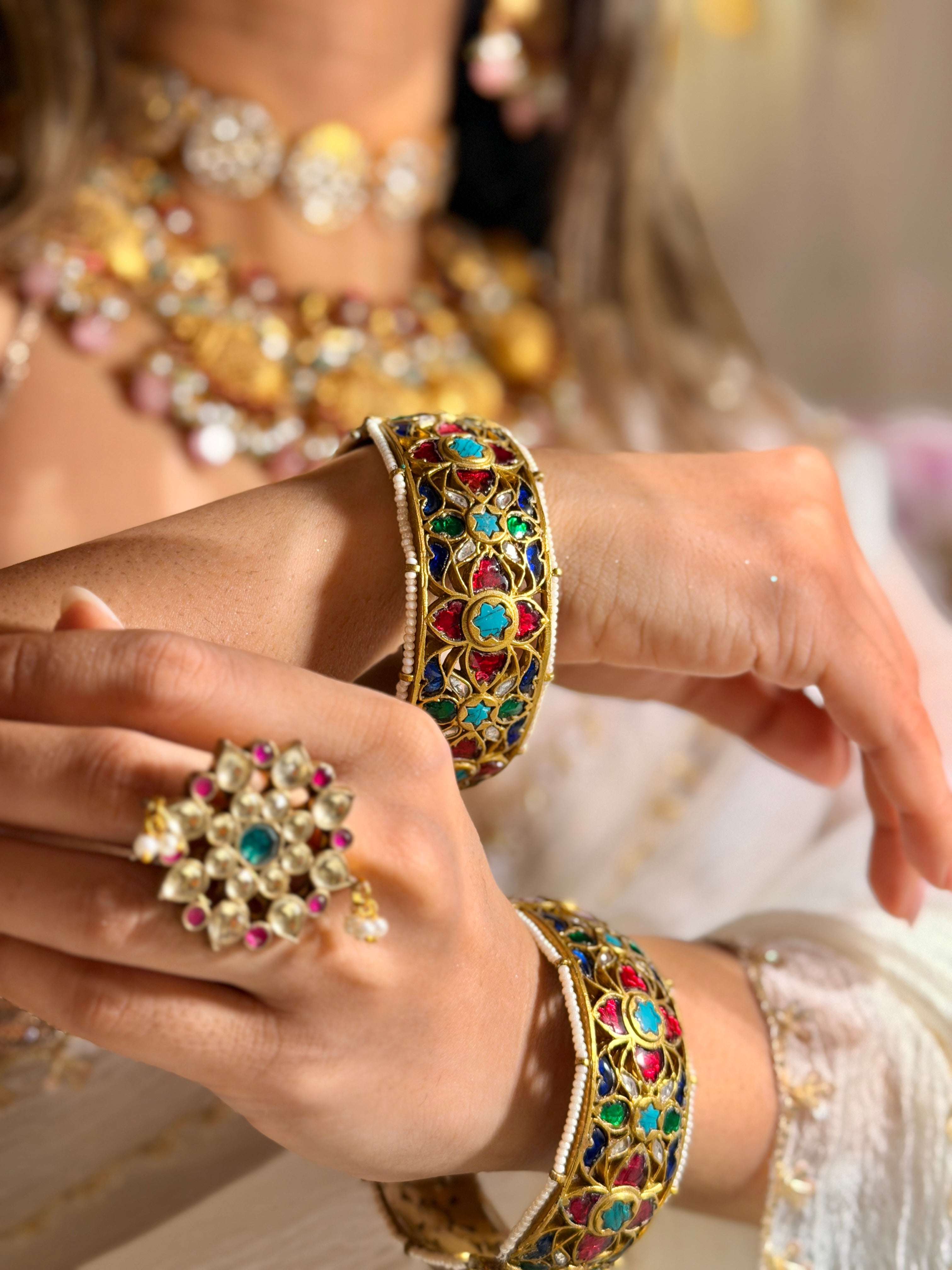 Radhika Jadau Kada
