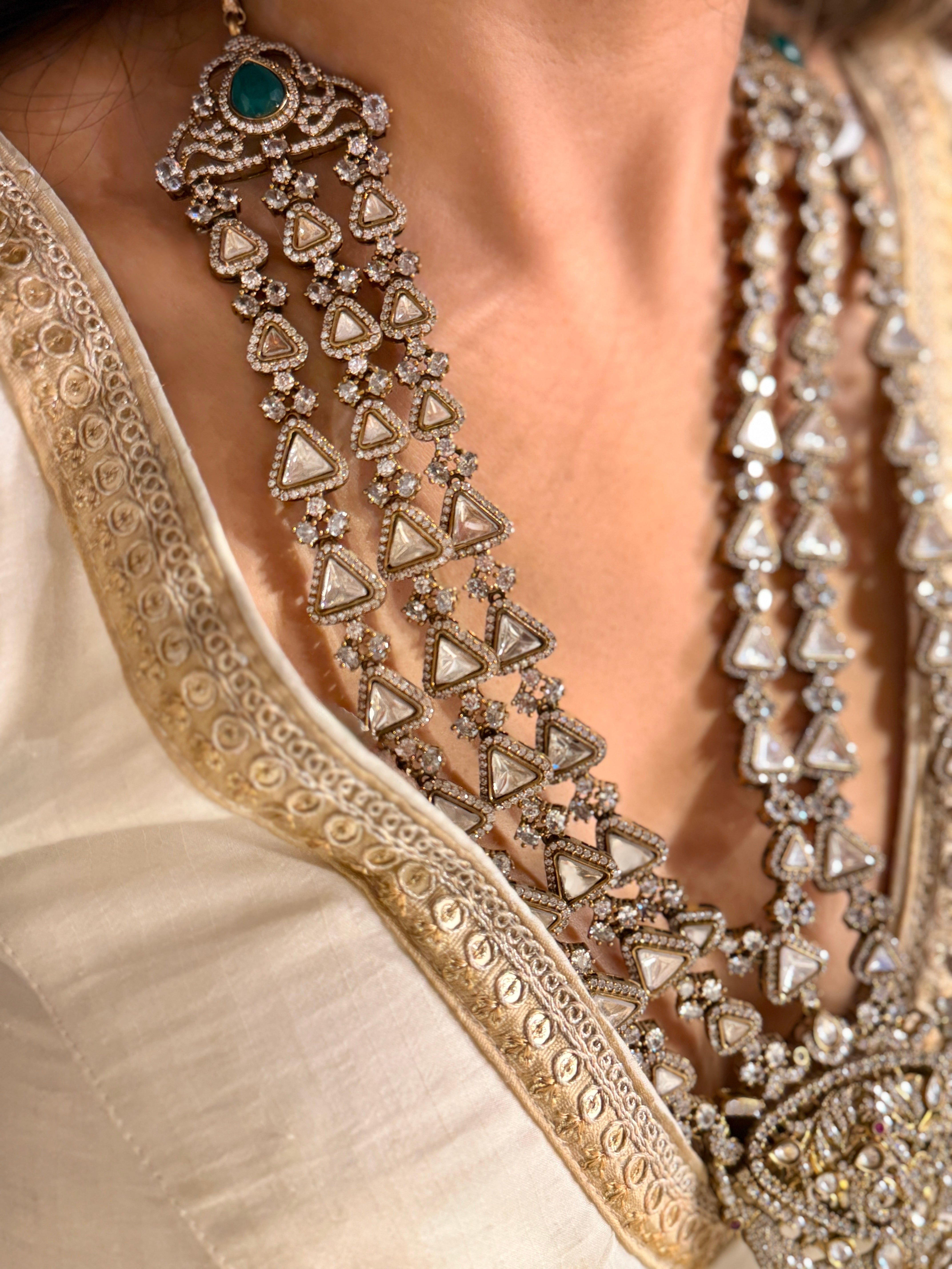 Triveni Long Necklace