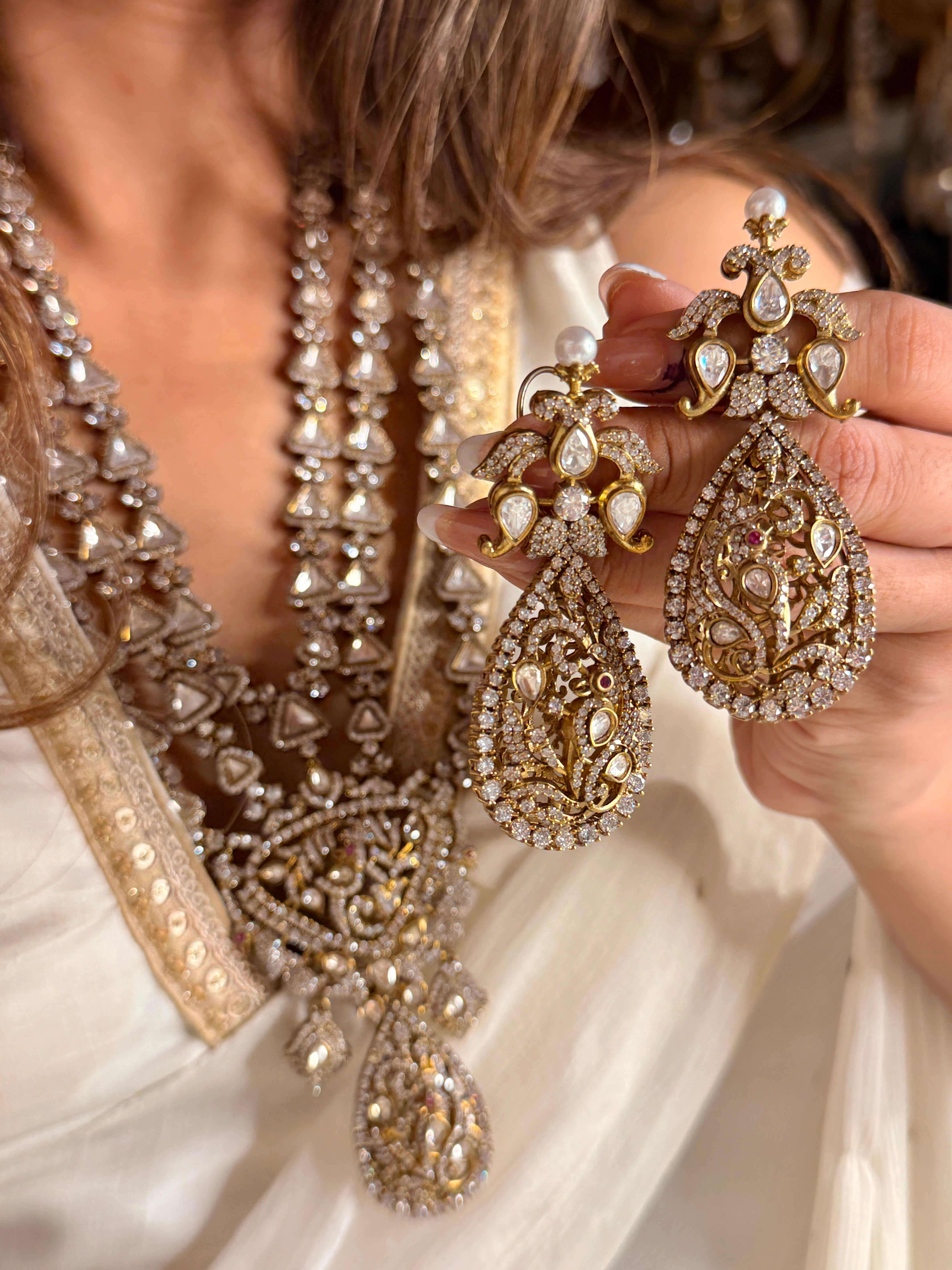 Triveni Long Necklace