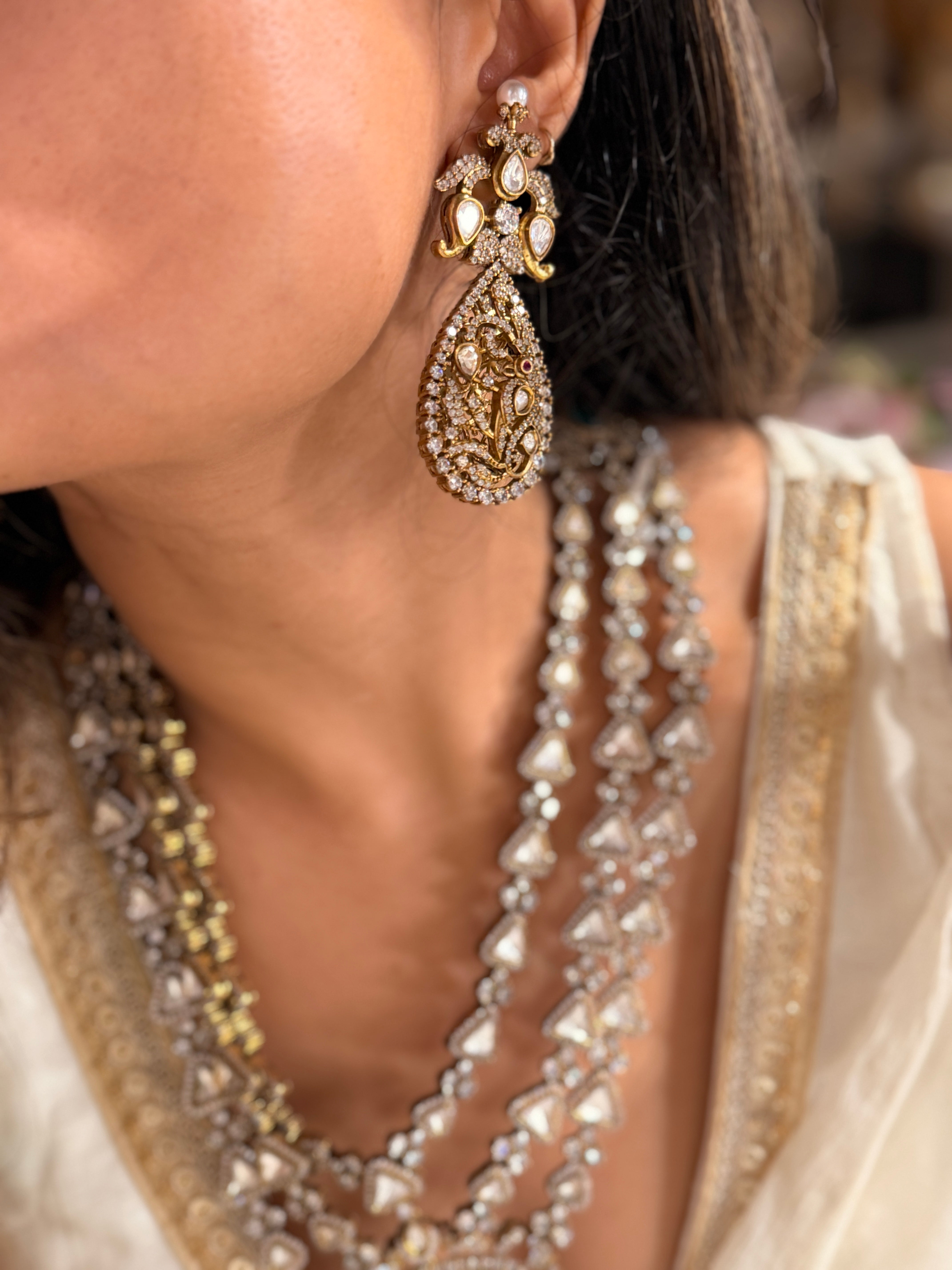 Triveni Long Necklace