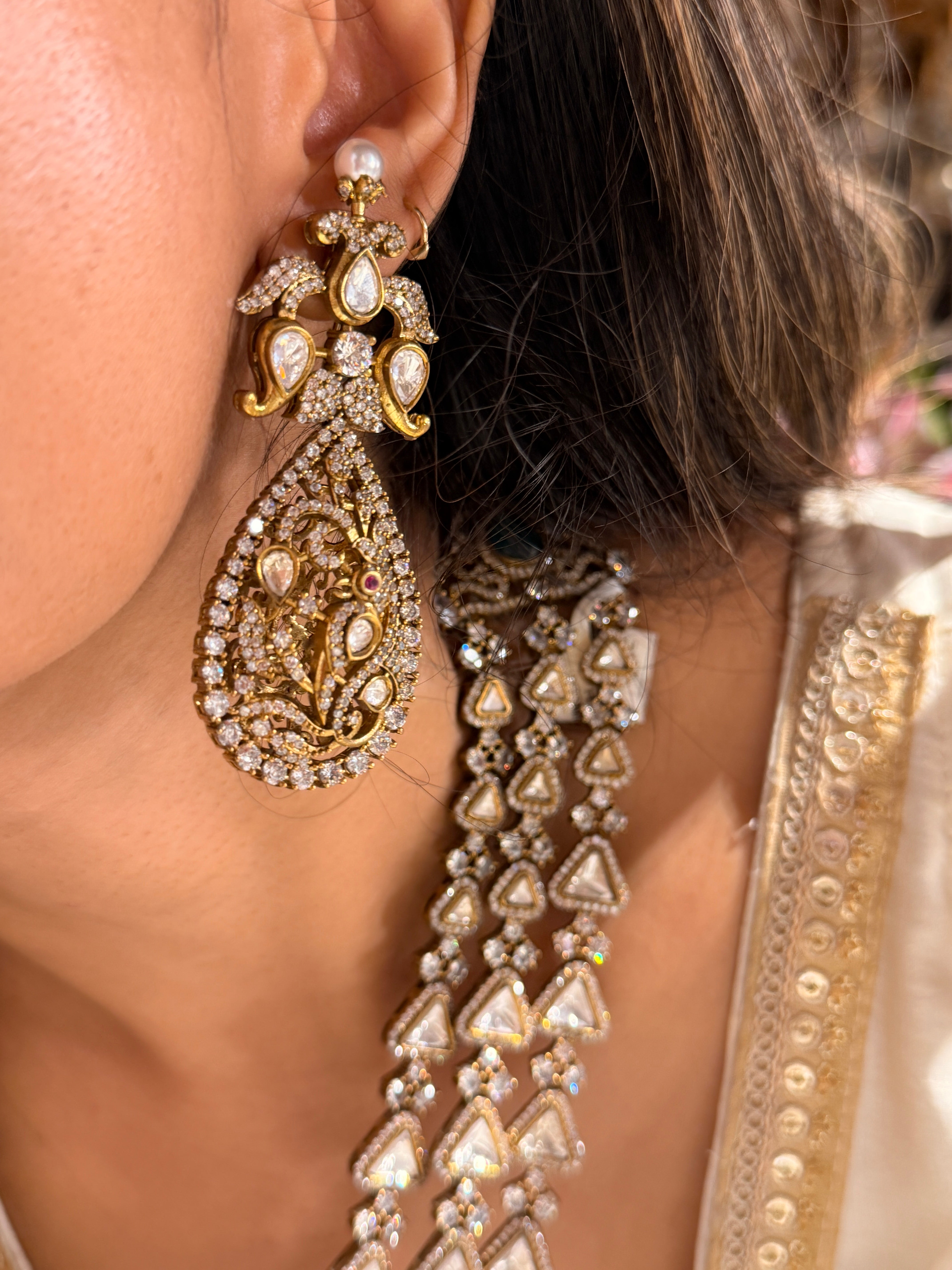 Triveni Long Necklace