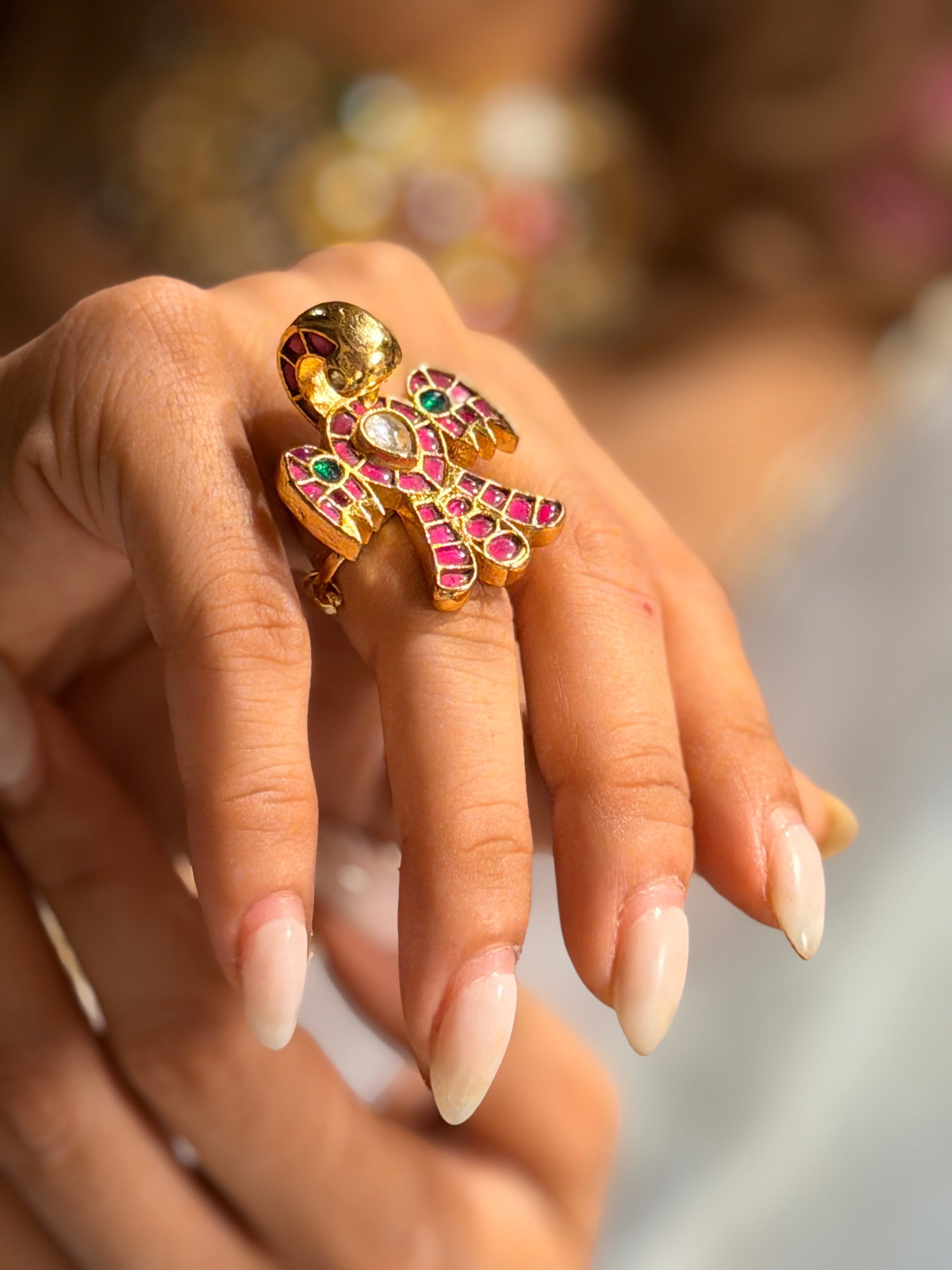 Soor jadau ring