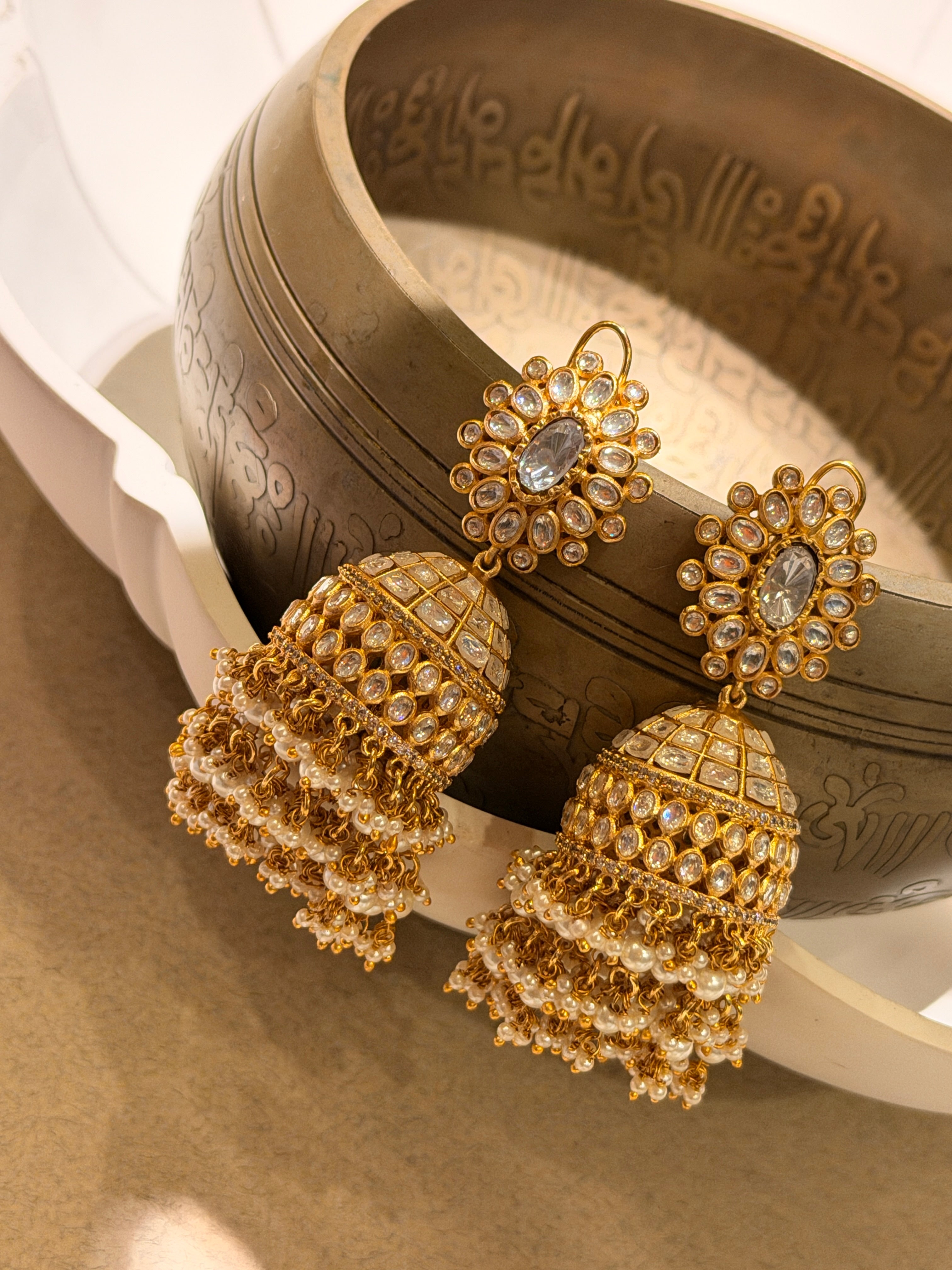 Yashita Polki Jhumka