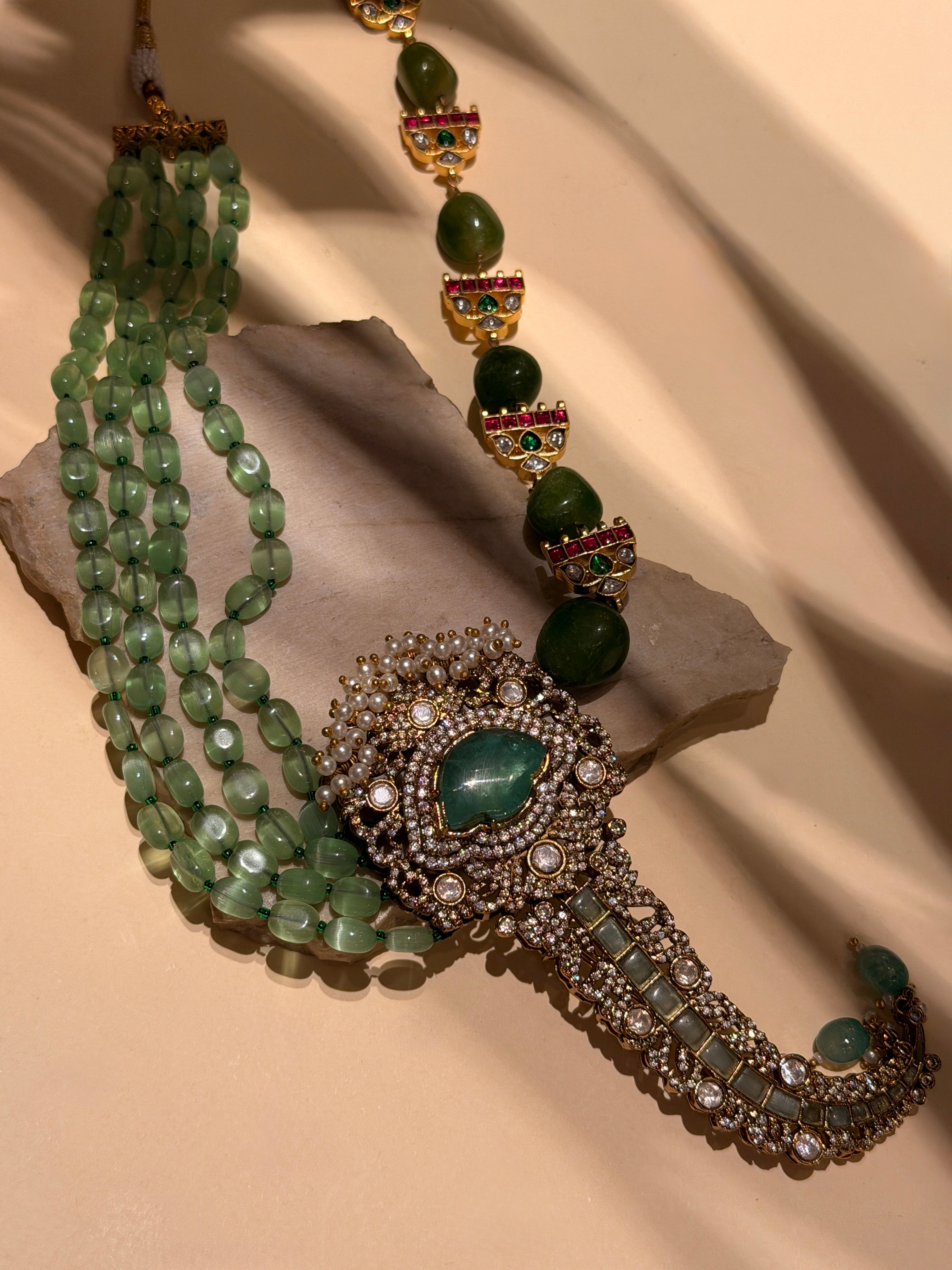 Ranjha Multi strand Necklace