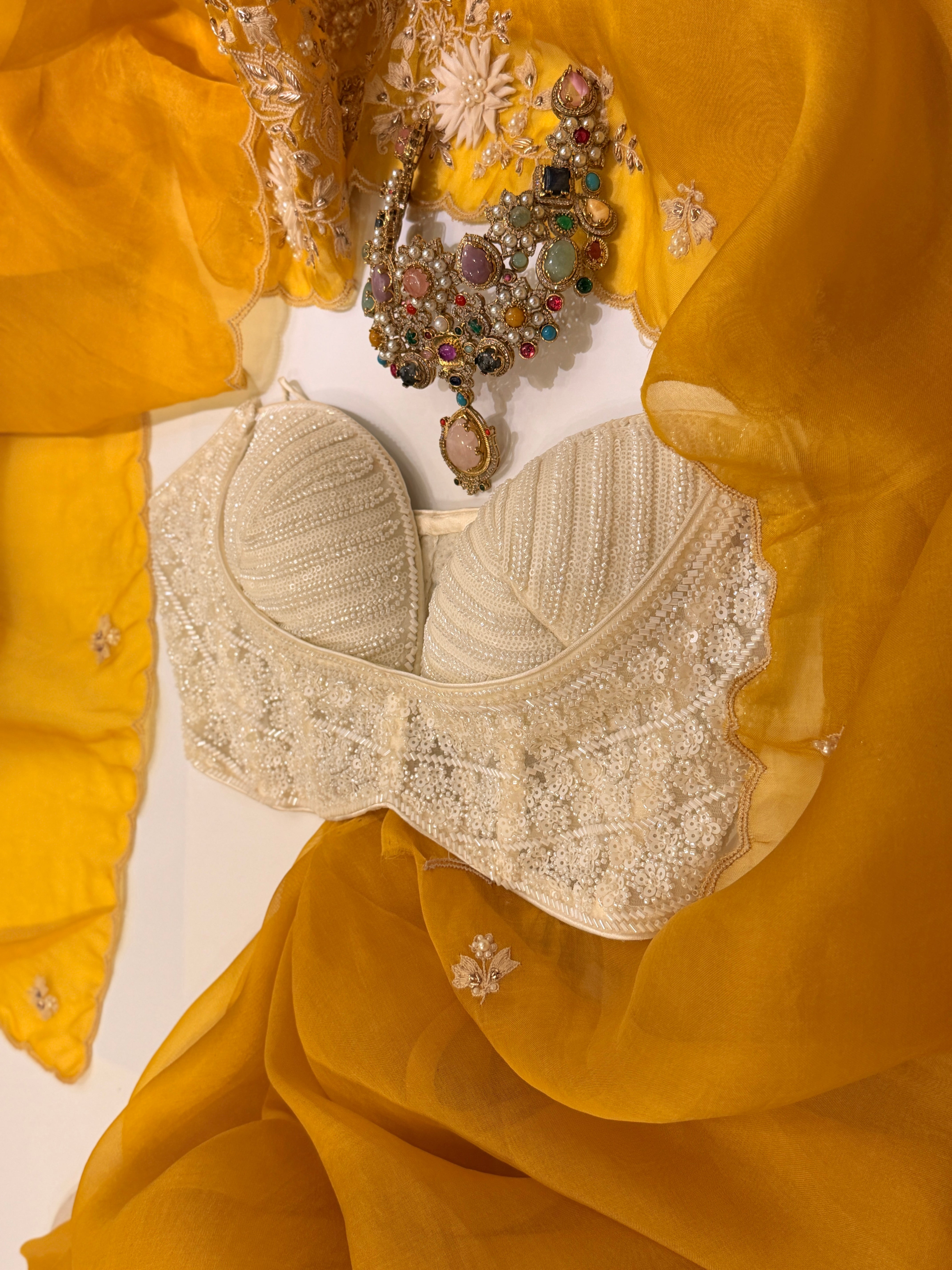 Snow Blossom Blouse