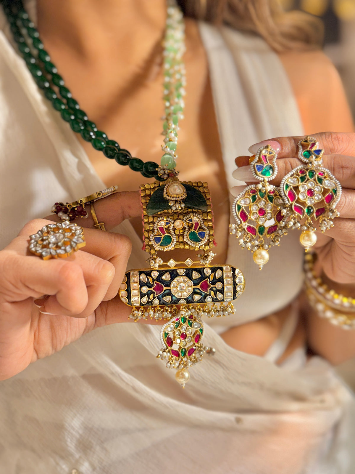 Surakshmi long Necklace