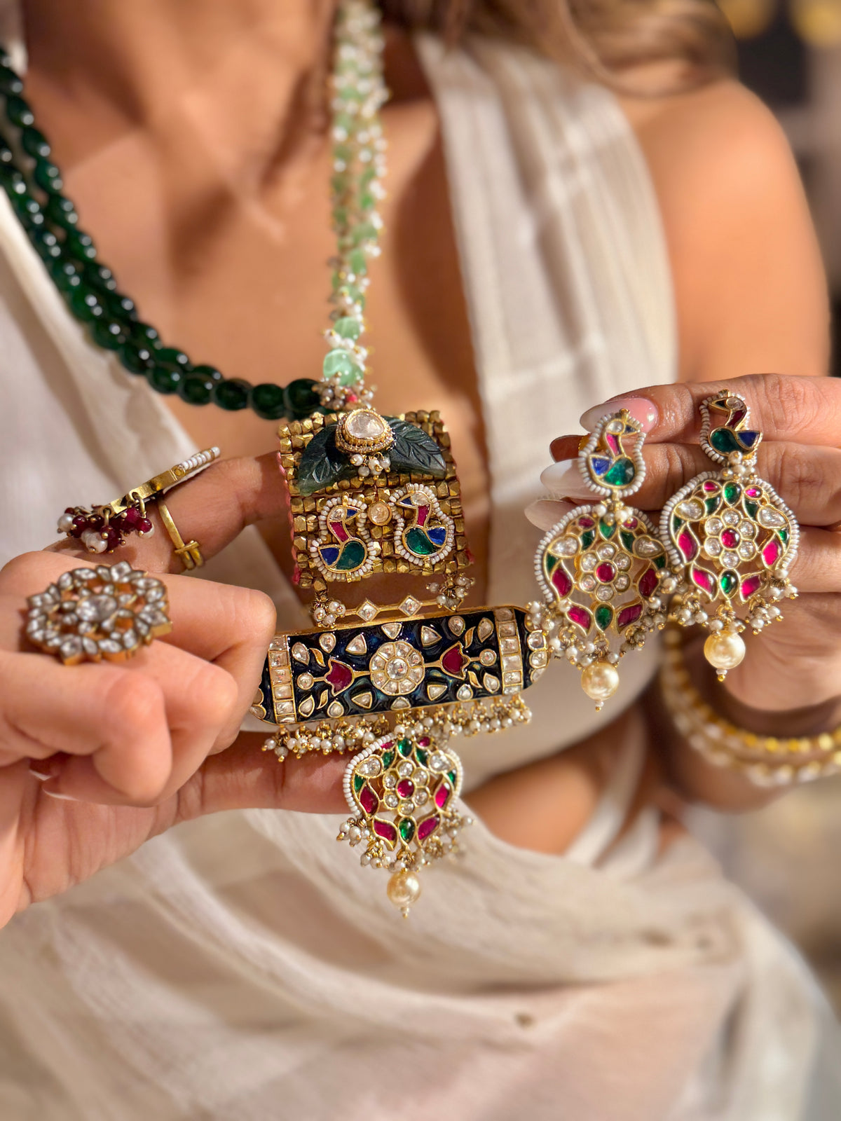 Surakshmi long Necklace