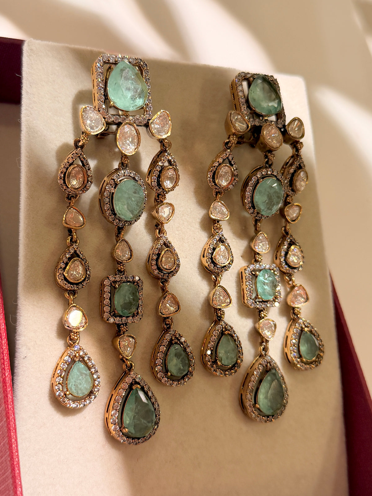 Mint Drop Fall Dangler