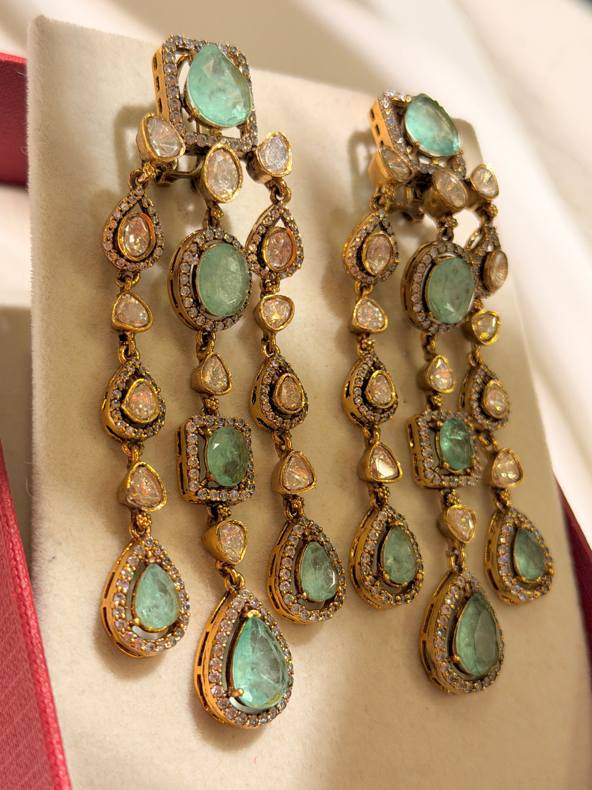 Mint Drop Fall Dangler