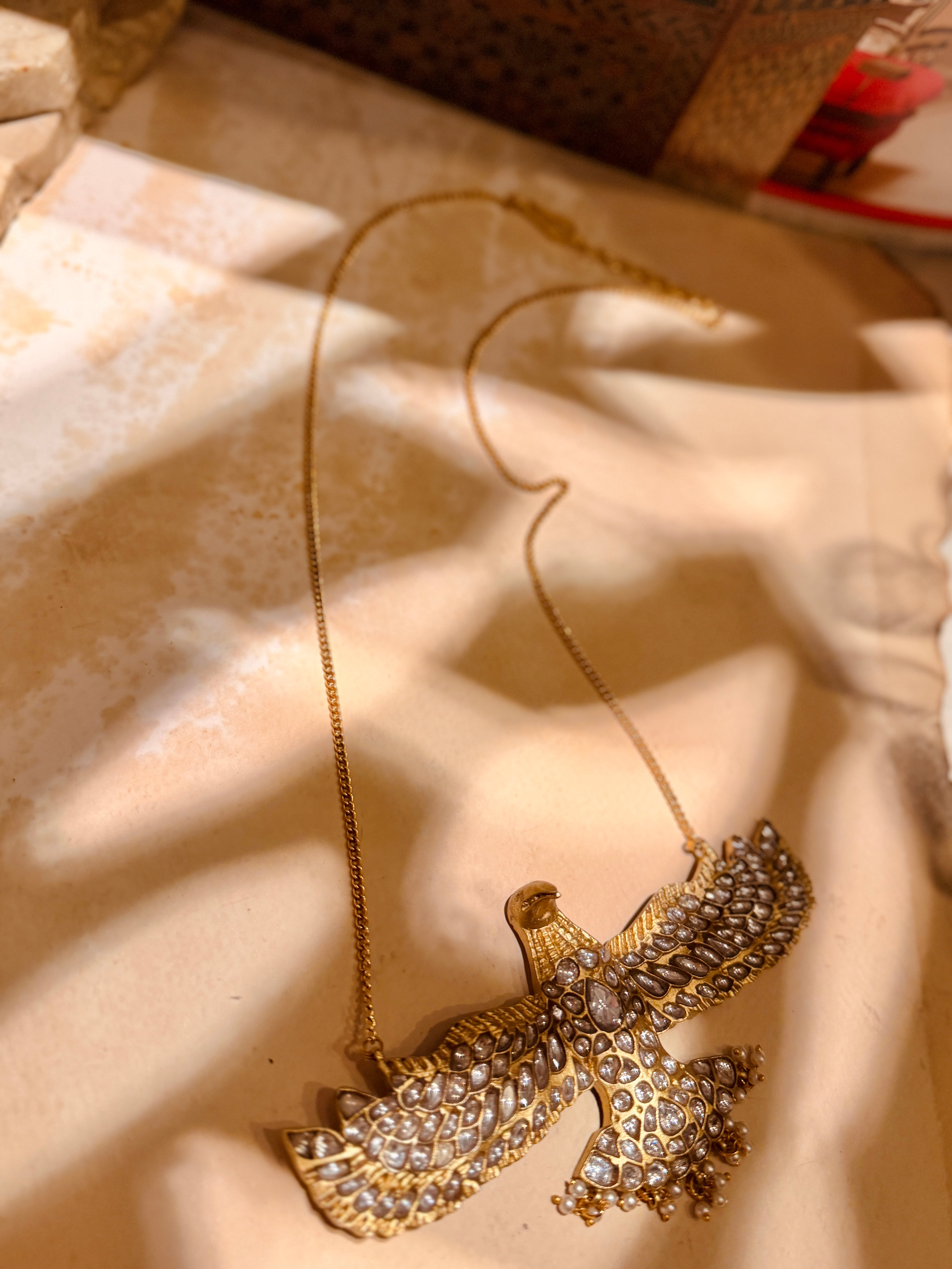 Garuda pakshi Chain Pendant- Mahira