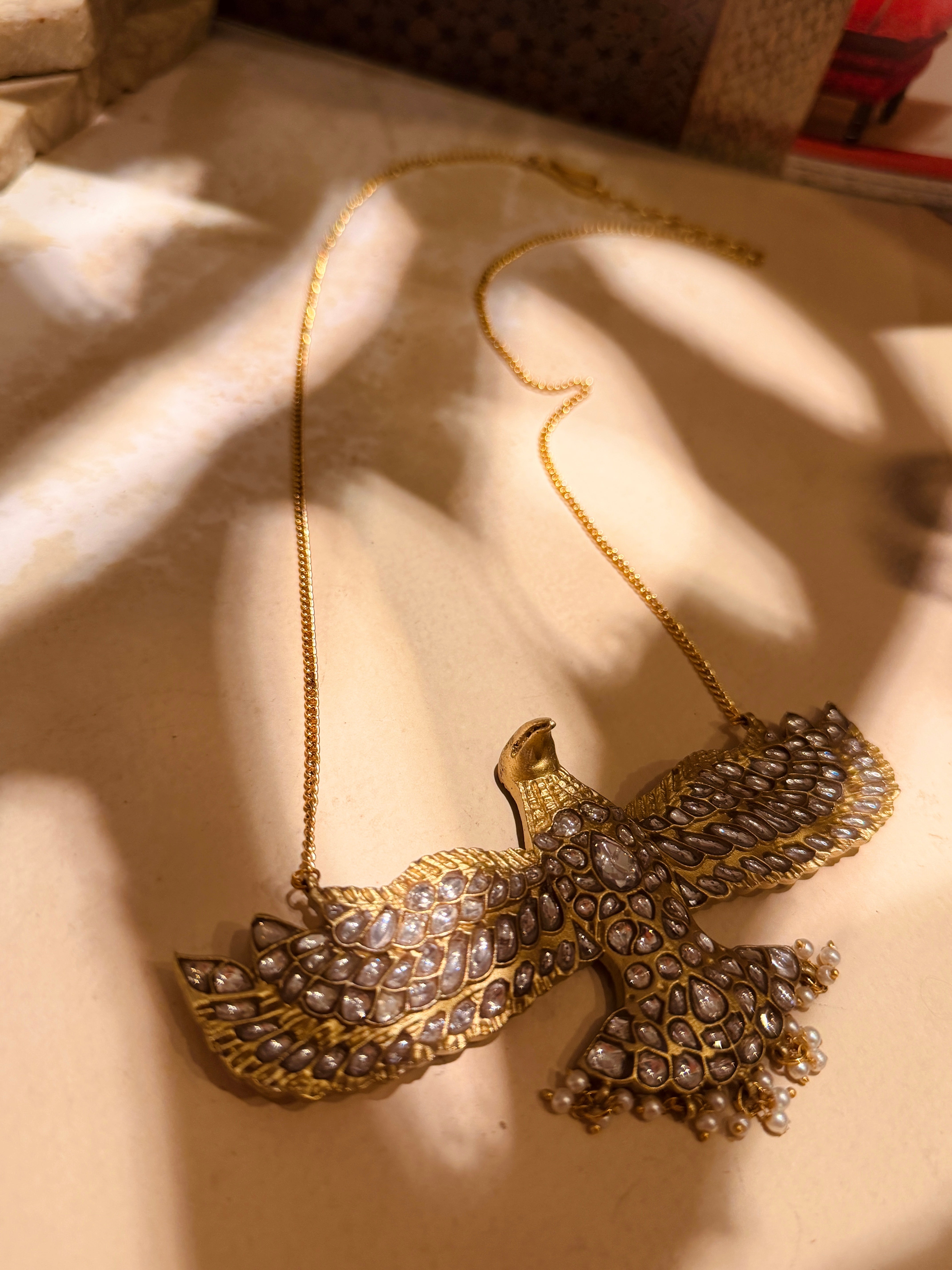 Garuda pakshi Chain Pendant- Mahira