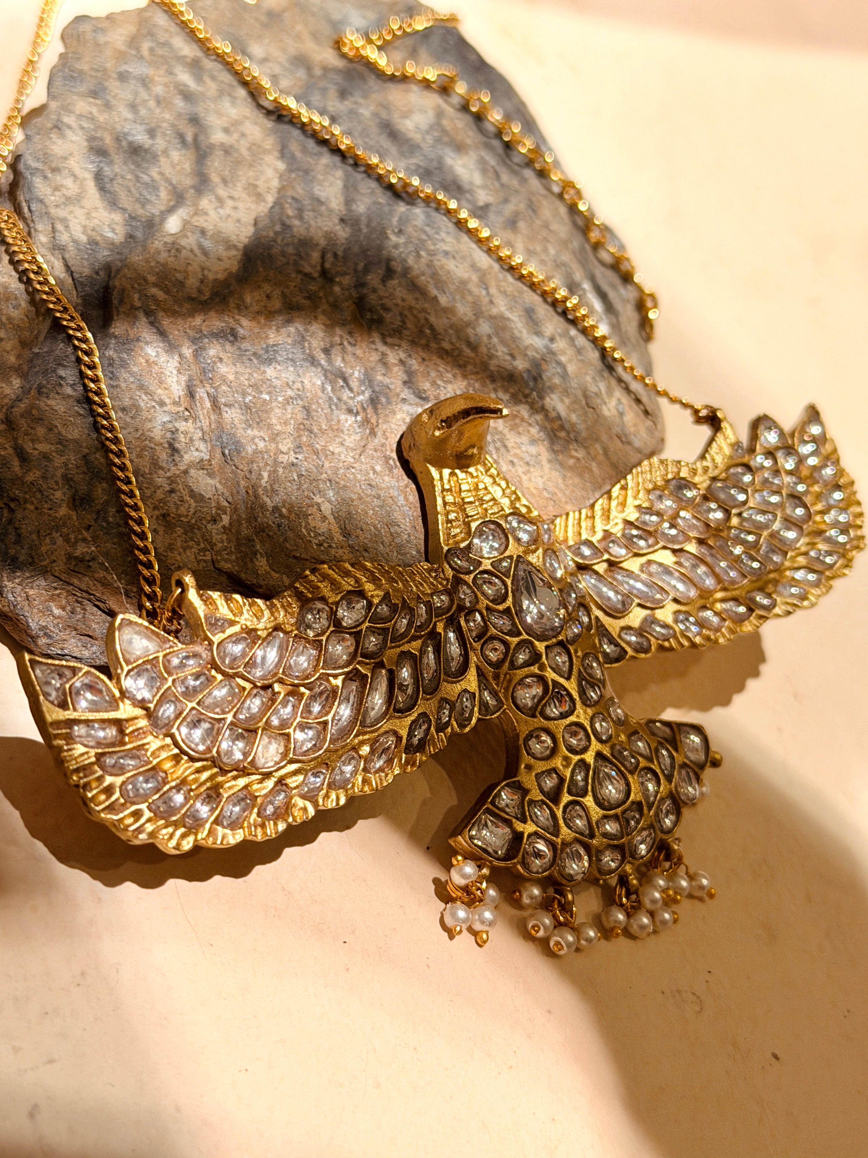 Garuda pakshi Chain Pendant- Mahira