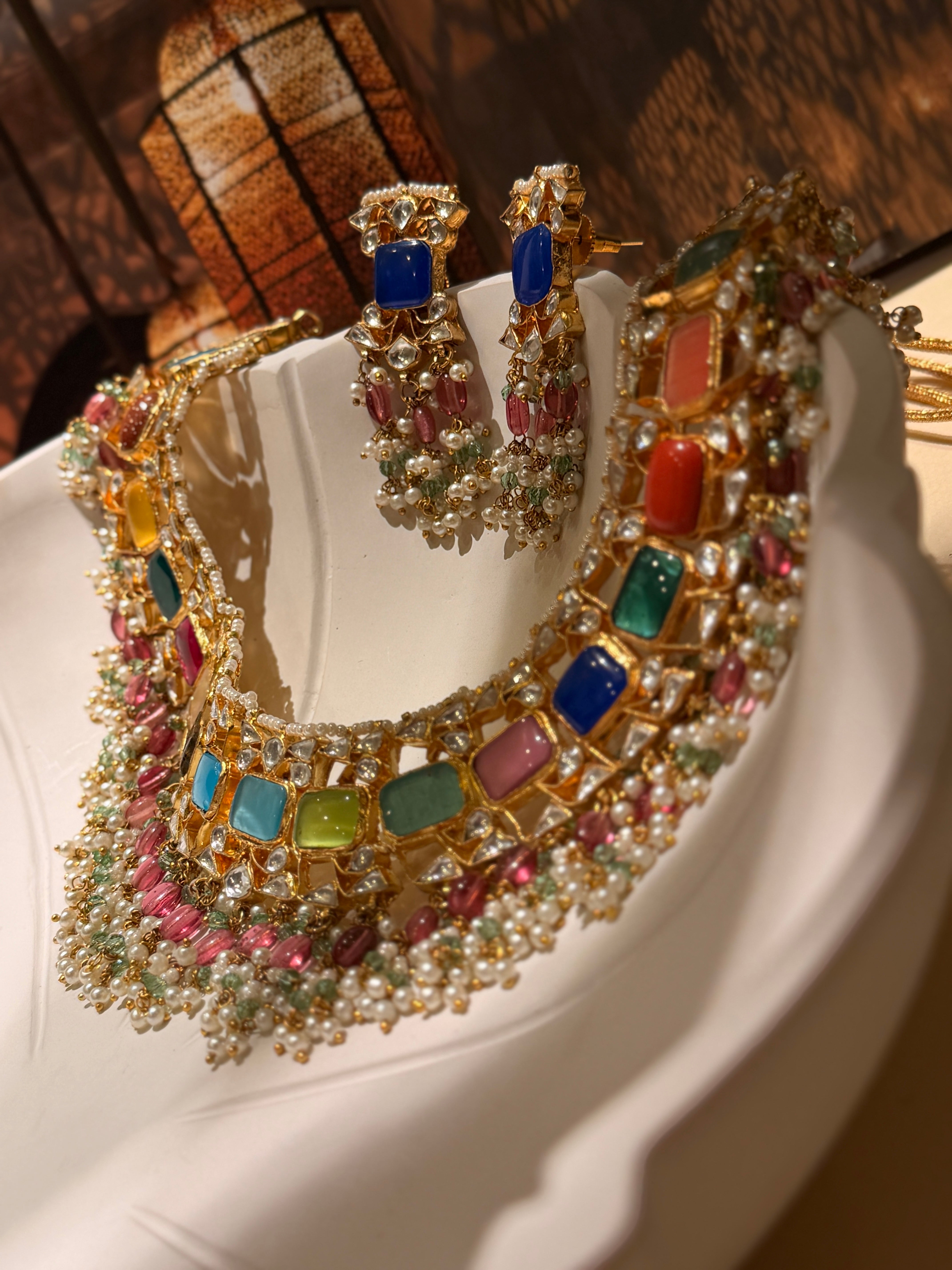Satrangi Noor Necklace