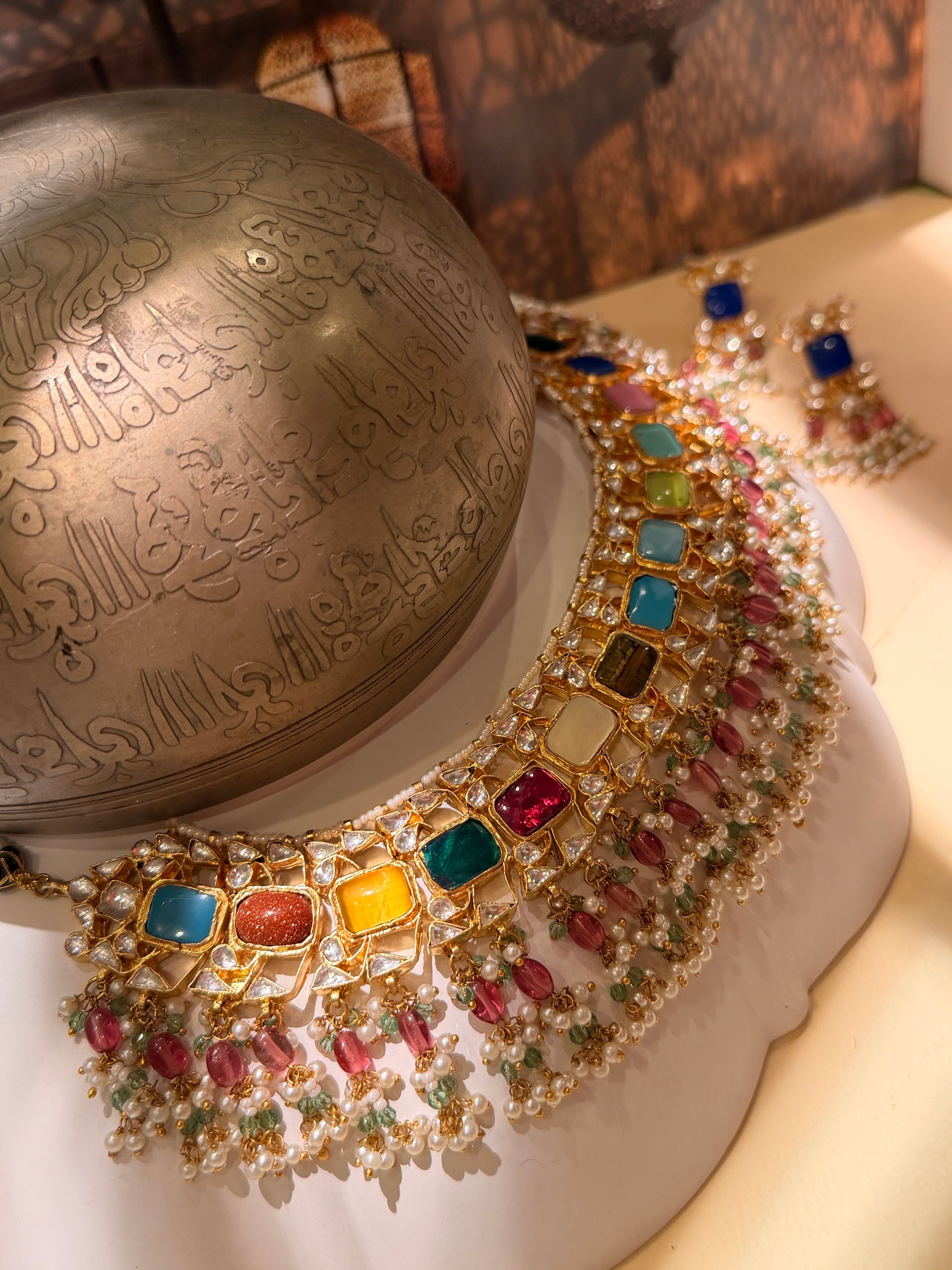 Satrangi Noor Necklace