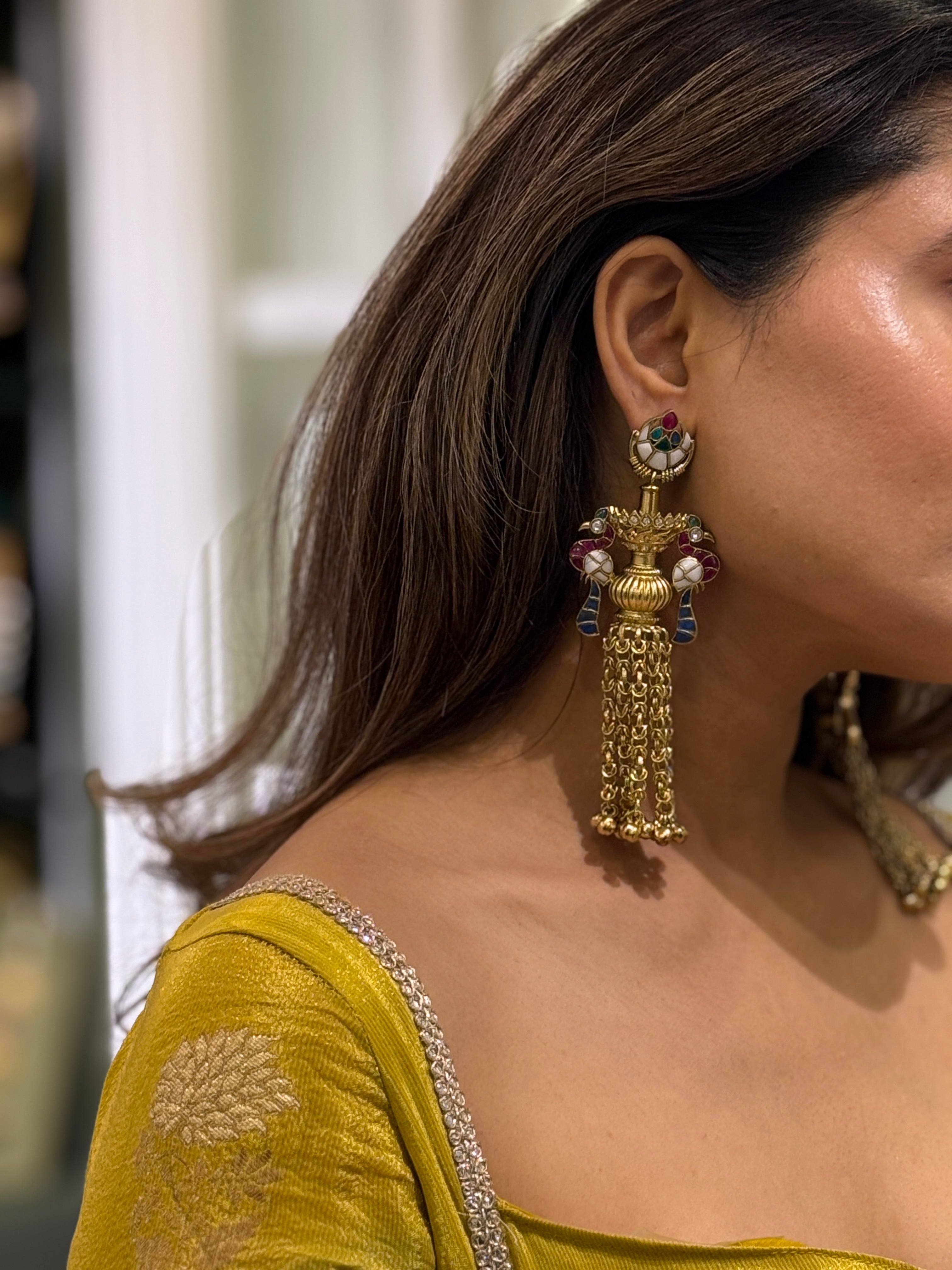 Enchanted Cockatoo Earring