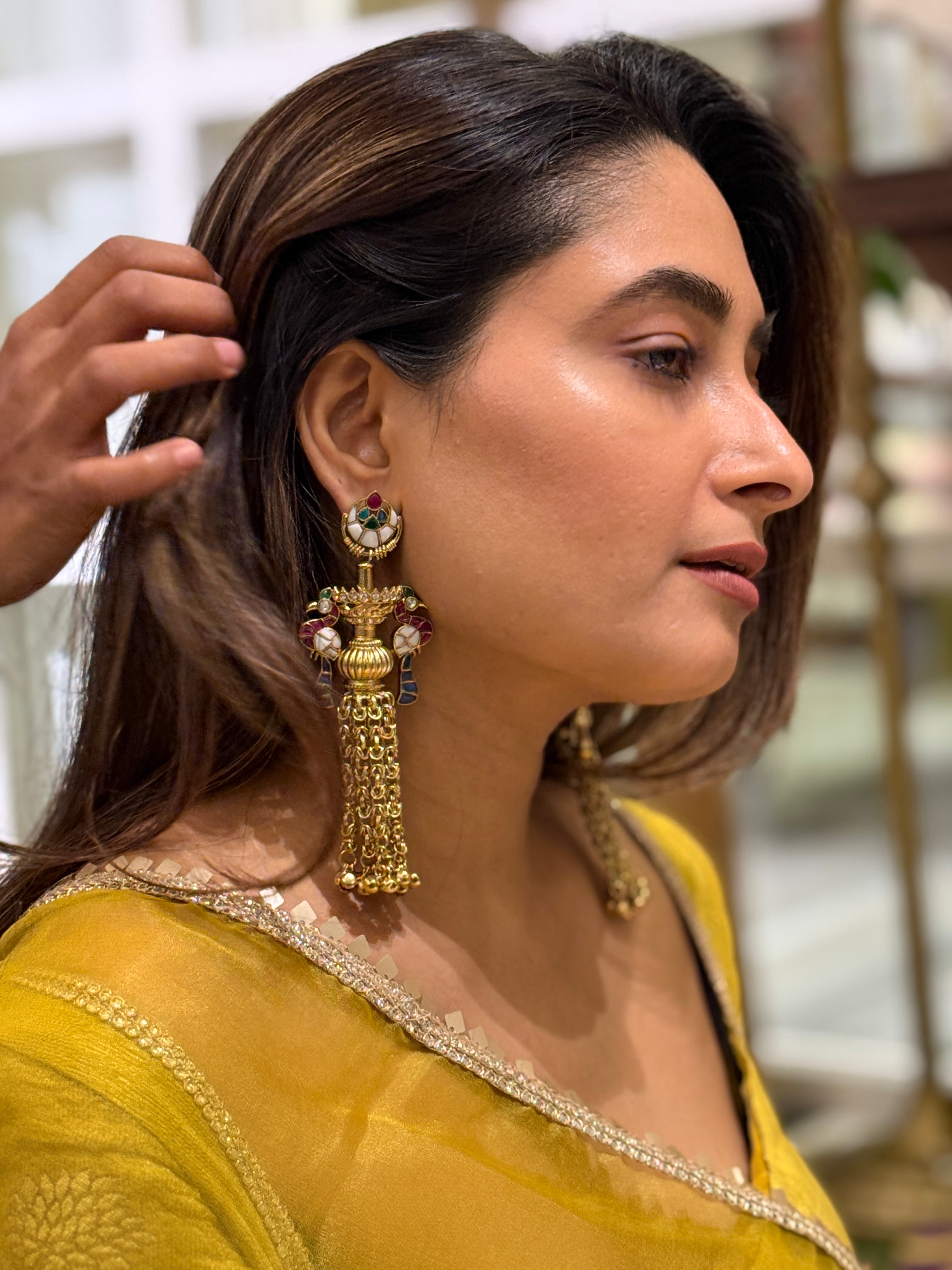 Enchanted Cockatoo Earring