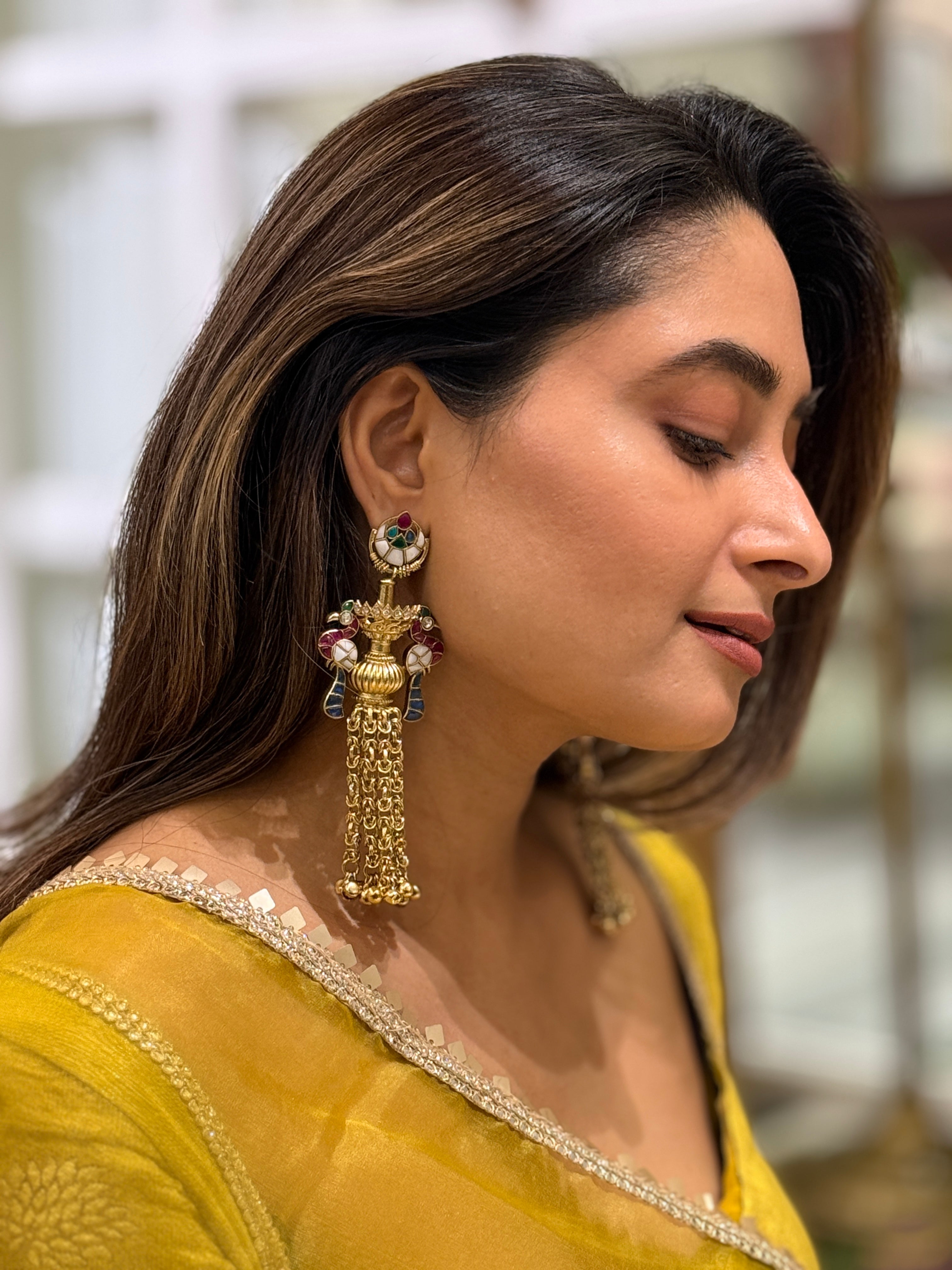 Enchanted Cockatoo Earring