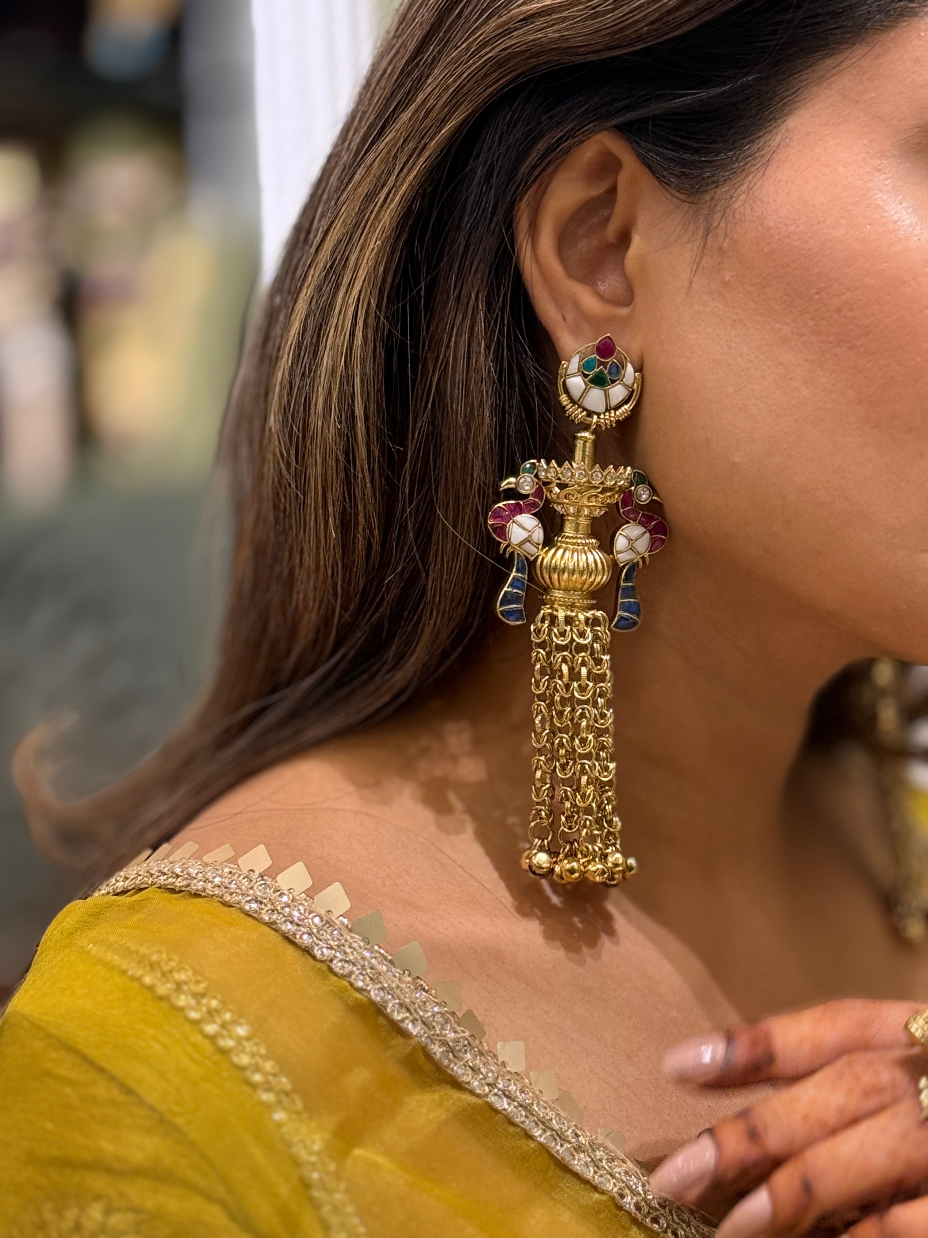 Enchanted Cockatoo Earring