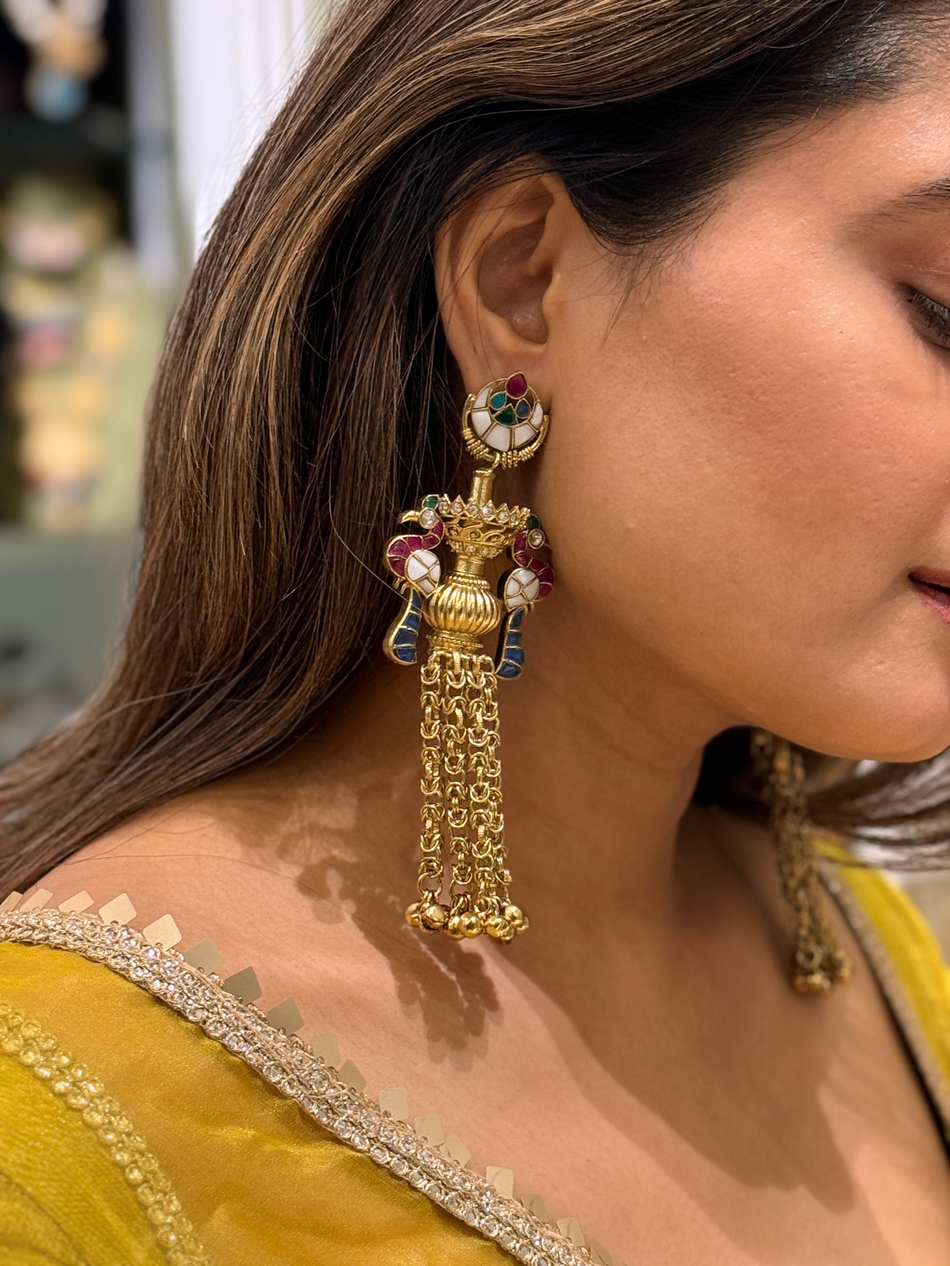 Enchanted Cockatoo Earring