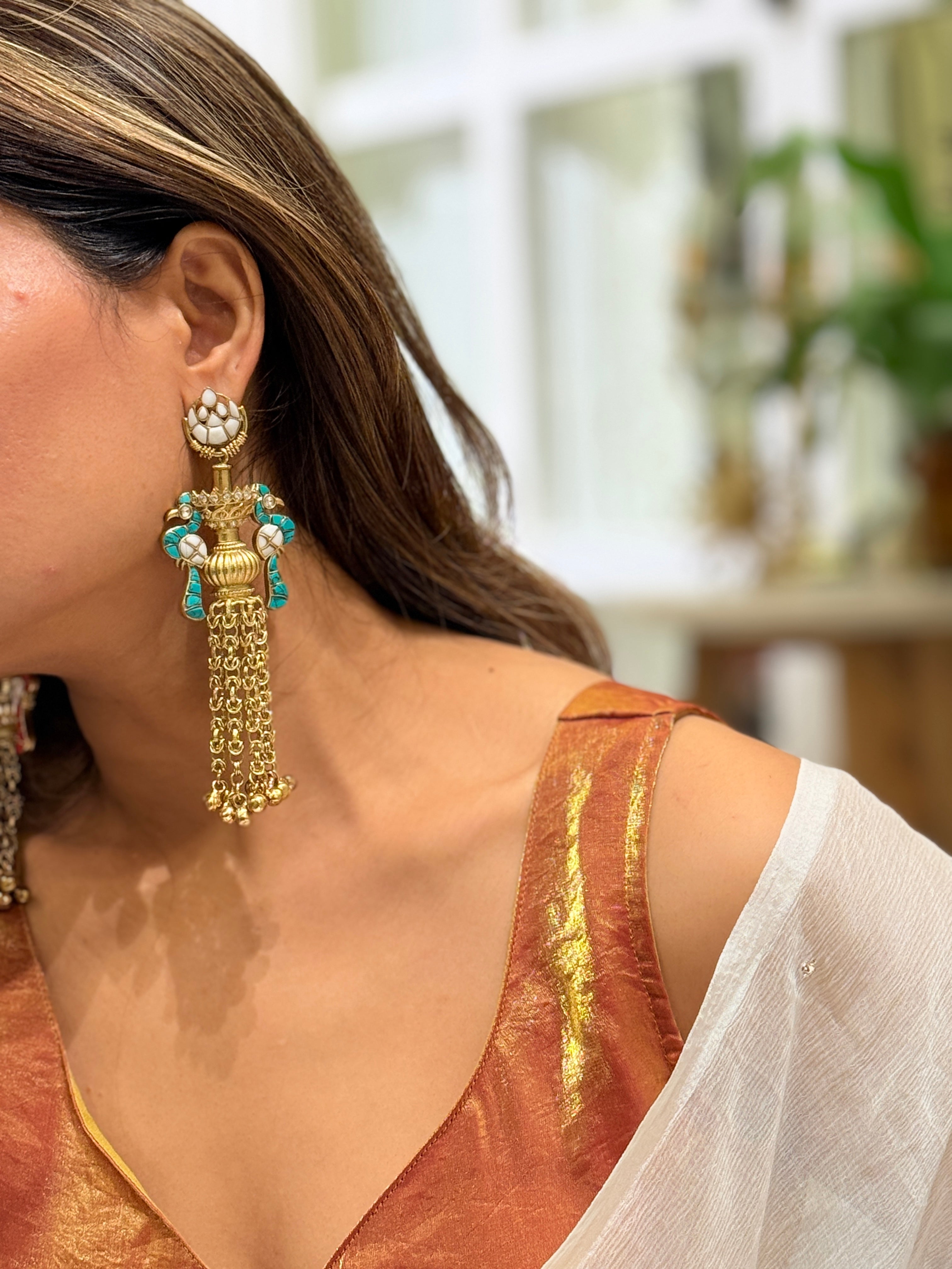 Enchanted Cockatoo Earring