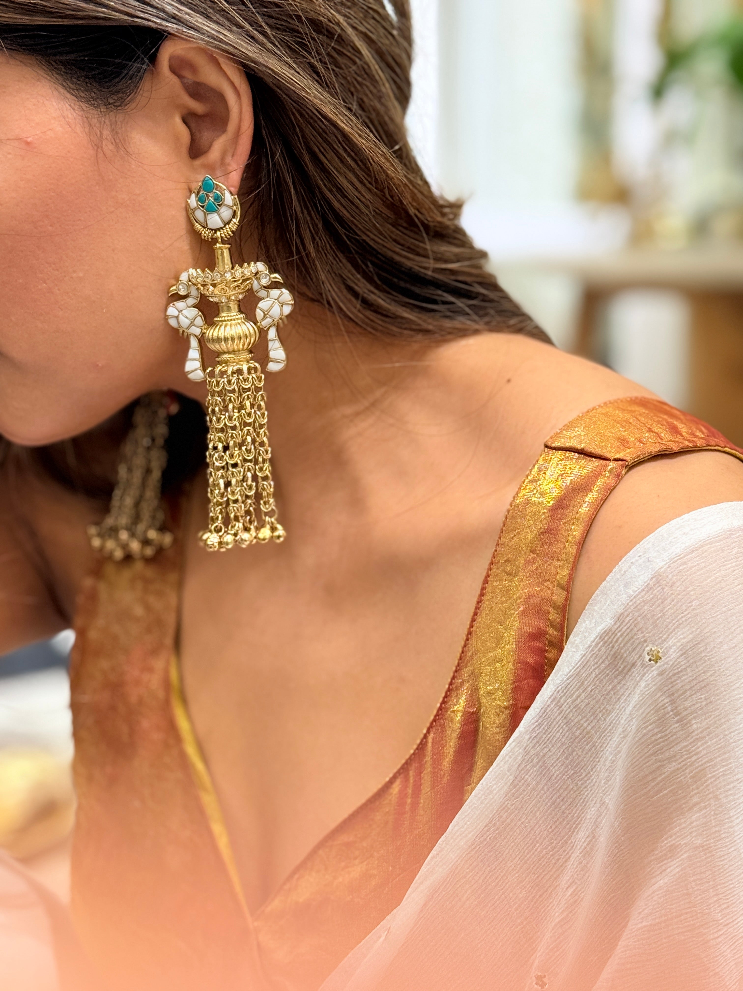 Enchanted Cockatoo Earring