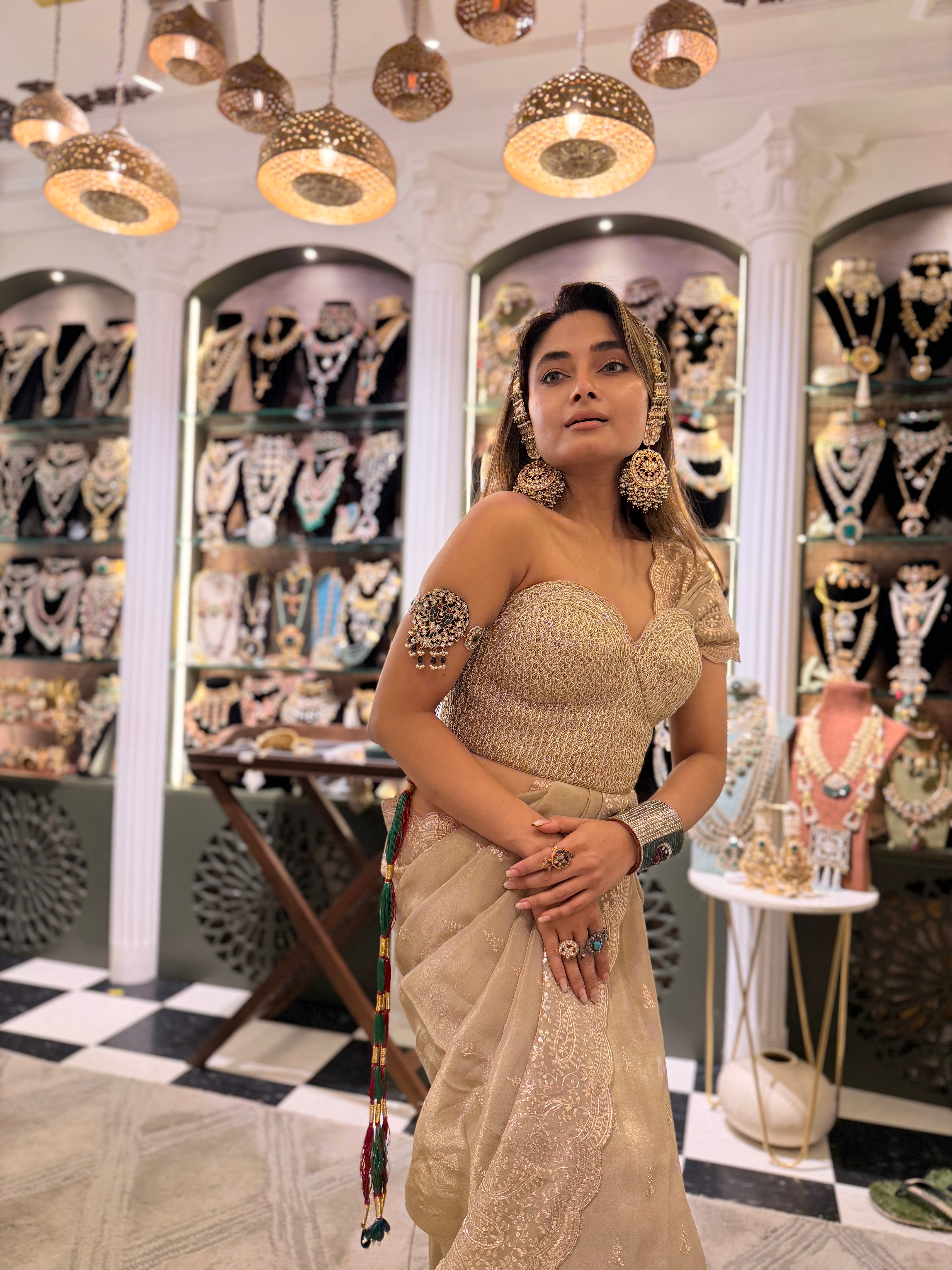 Mughal Flora Armlet- MAHIRA