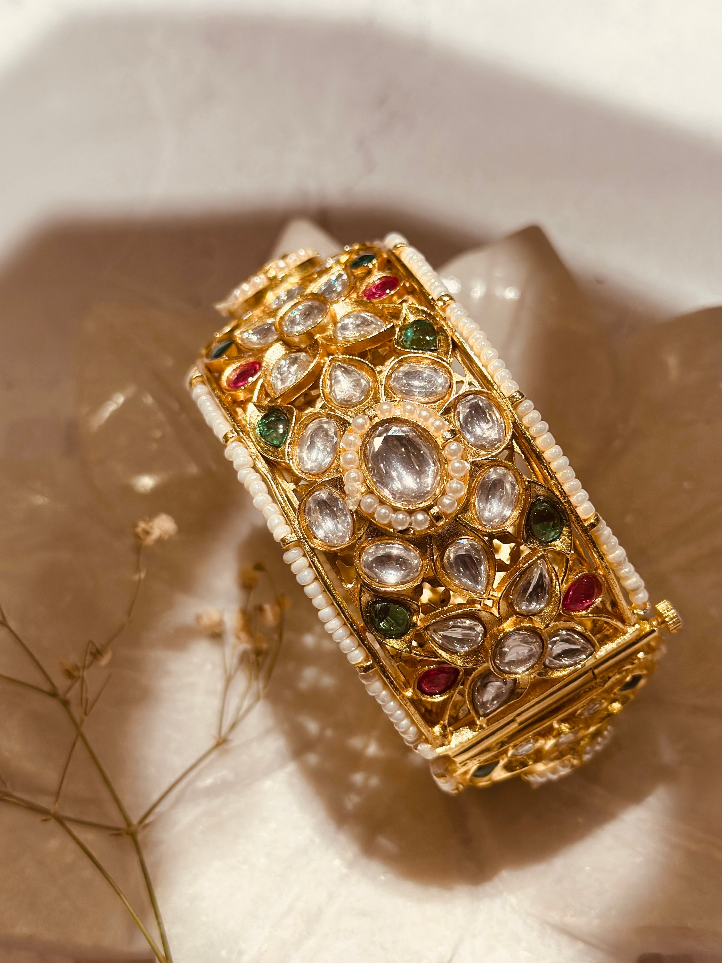 Vrinda Jadau Bangle